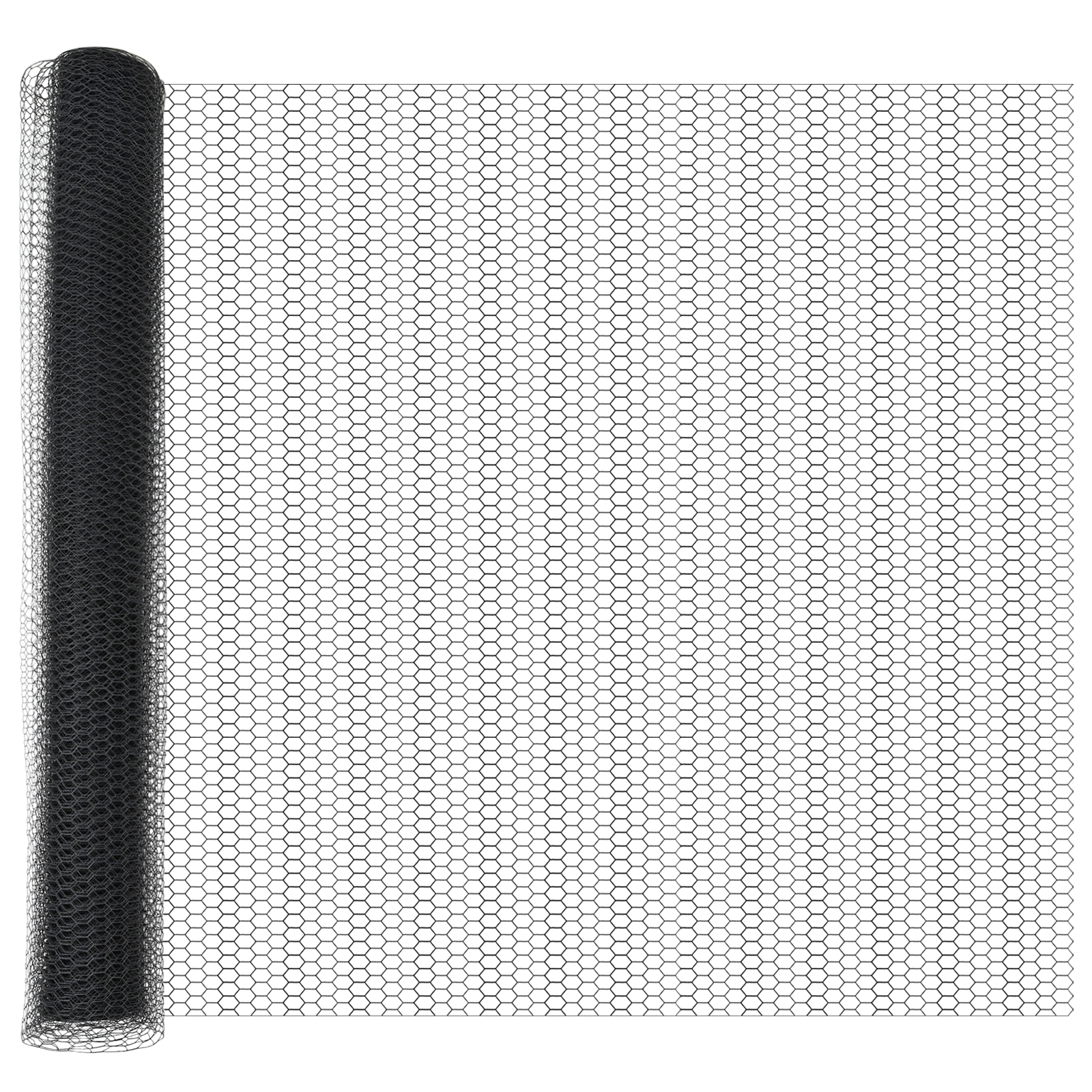 Gard Hexagonal Gri 1.4x10 m Oțel, Stâlpi de Gard cu Vârf 7 pcs Ø32 mm 160 cm Oțel Galvanizat GartenMobel Dekor