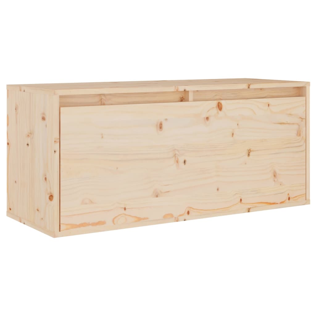 Comode TV, 4 buc., lemn masiv de pin GartenMobel Dekor