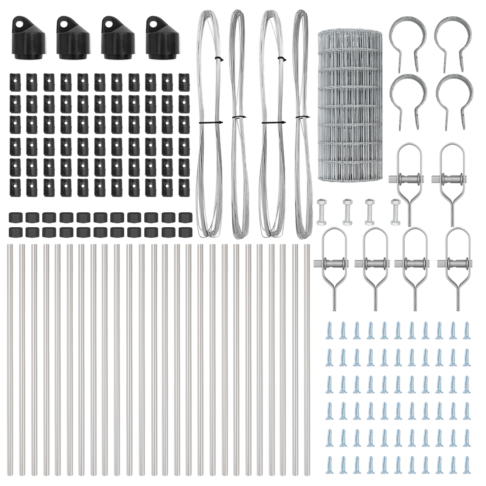 Euro Fence cu 13 Stâlpi 0.6x50 m Oțel Galvanizat GartenMobel Dekor