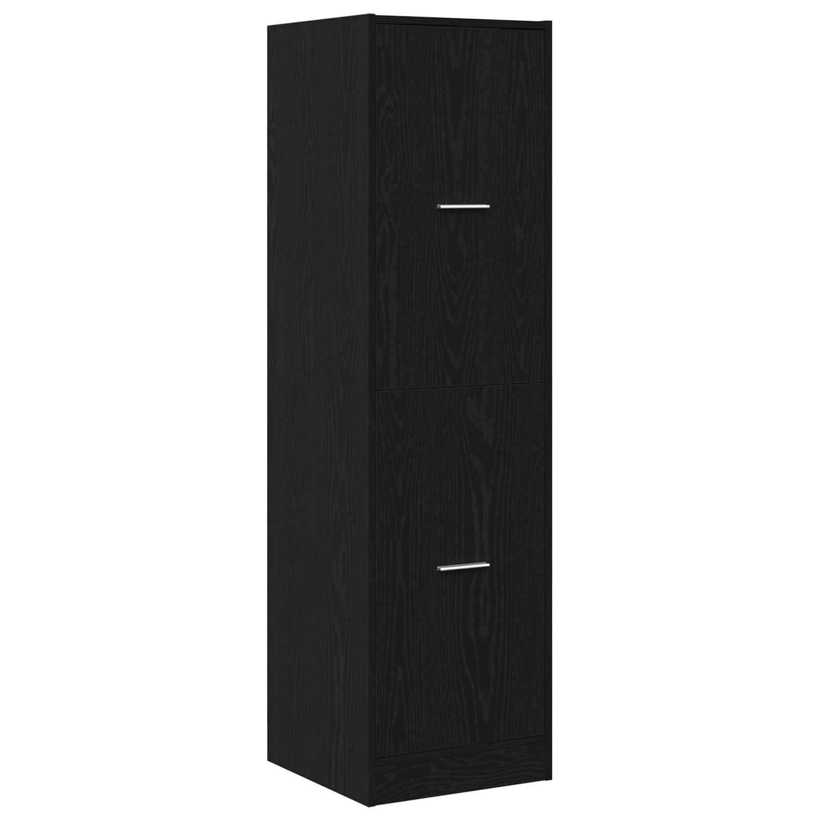 Cabinet apotecar din lemn negru 40x41x144.5 cm GartenMobel Dekor