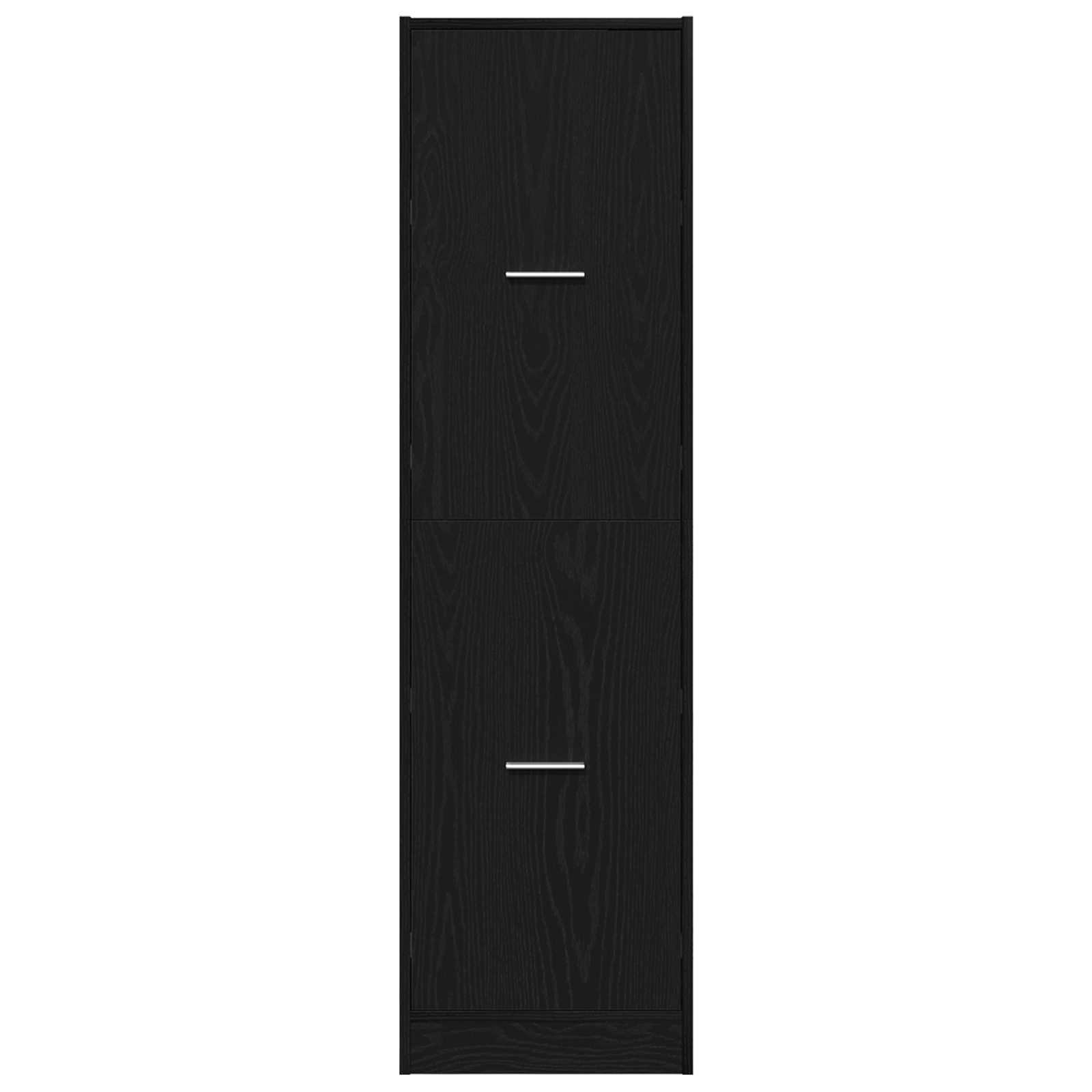 Cabinet apotecar din lemn negru 40x41x144.5 cm GartenMobel Dekor