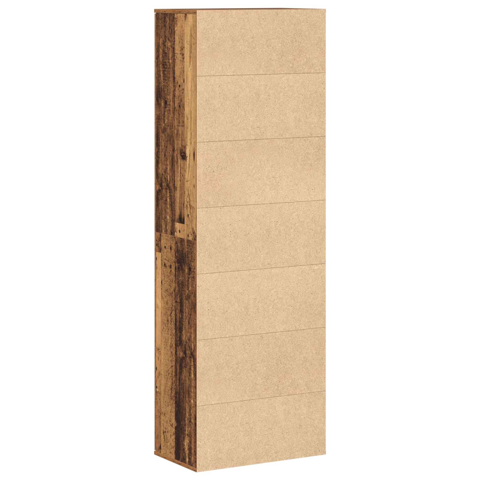 Dulap Înalt Lemn Vechi 60x35x180 cm Lemn Compozit GartenMobel Dekor