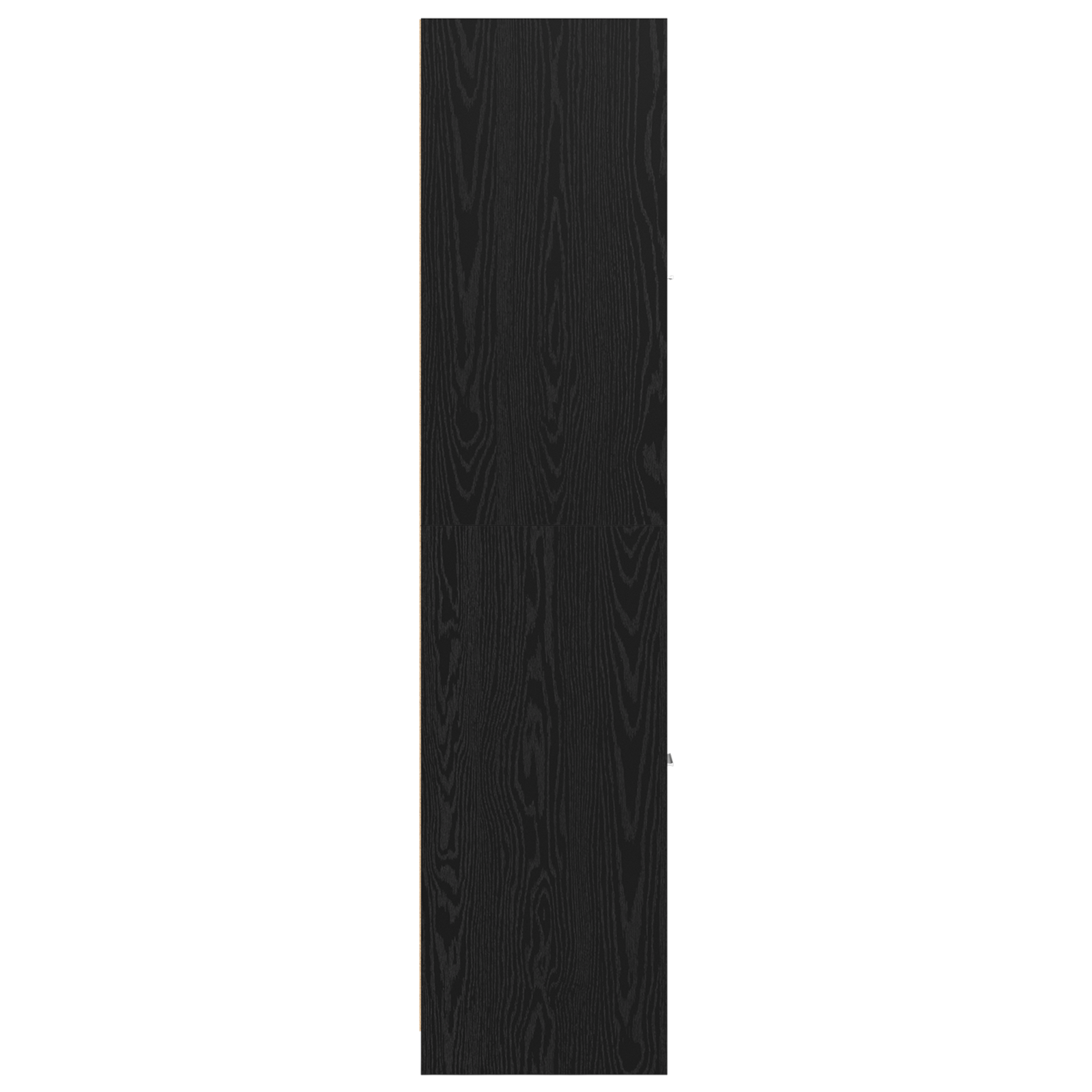 Dulap de Apothecary Negru de Stejar 30x41x174.5 cm din Lemn Stratificat GartenMobel Dekor