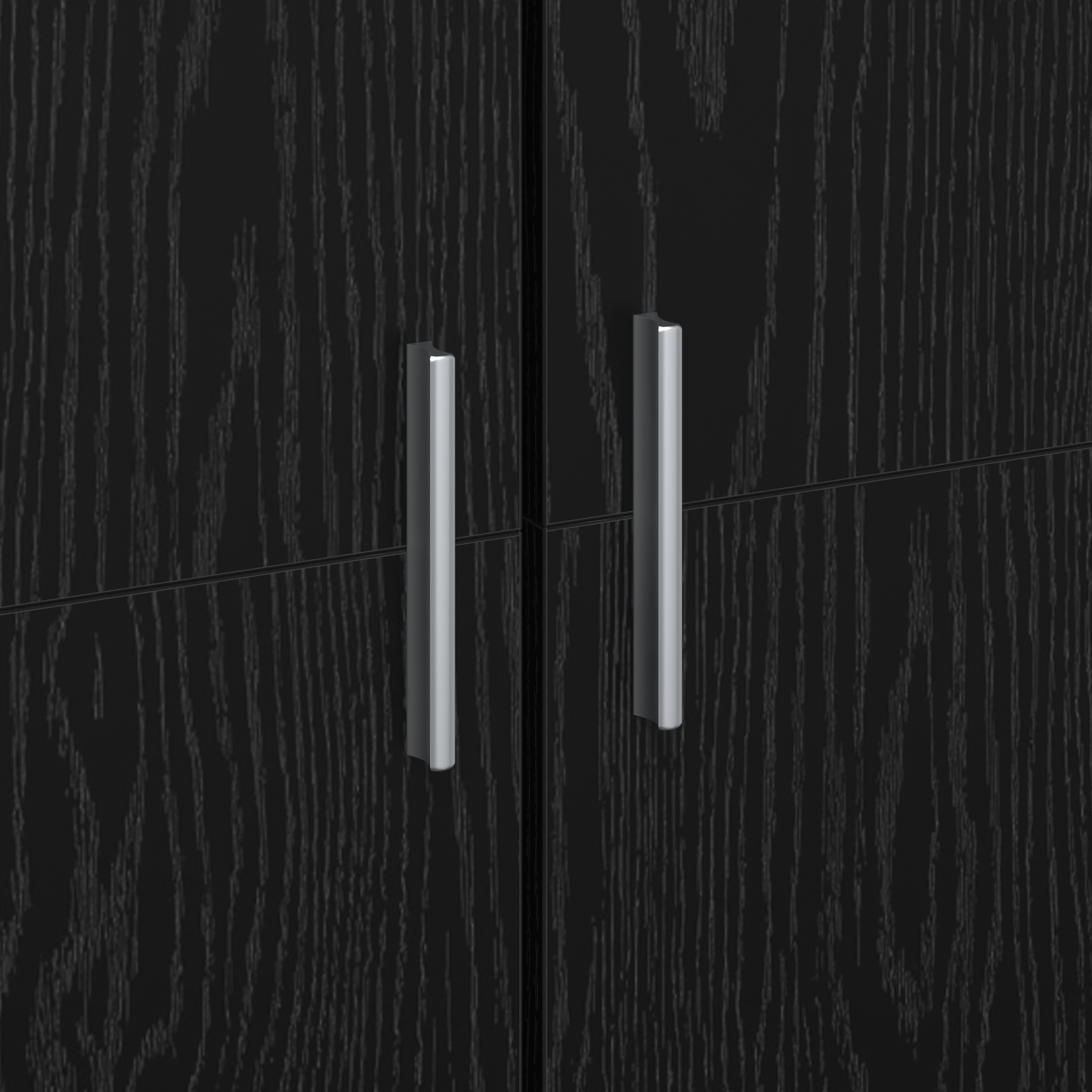 Dulap înalt Stejar Negru 60x35x180 cm Lemn prelucrat GartenMobel Dekor