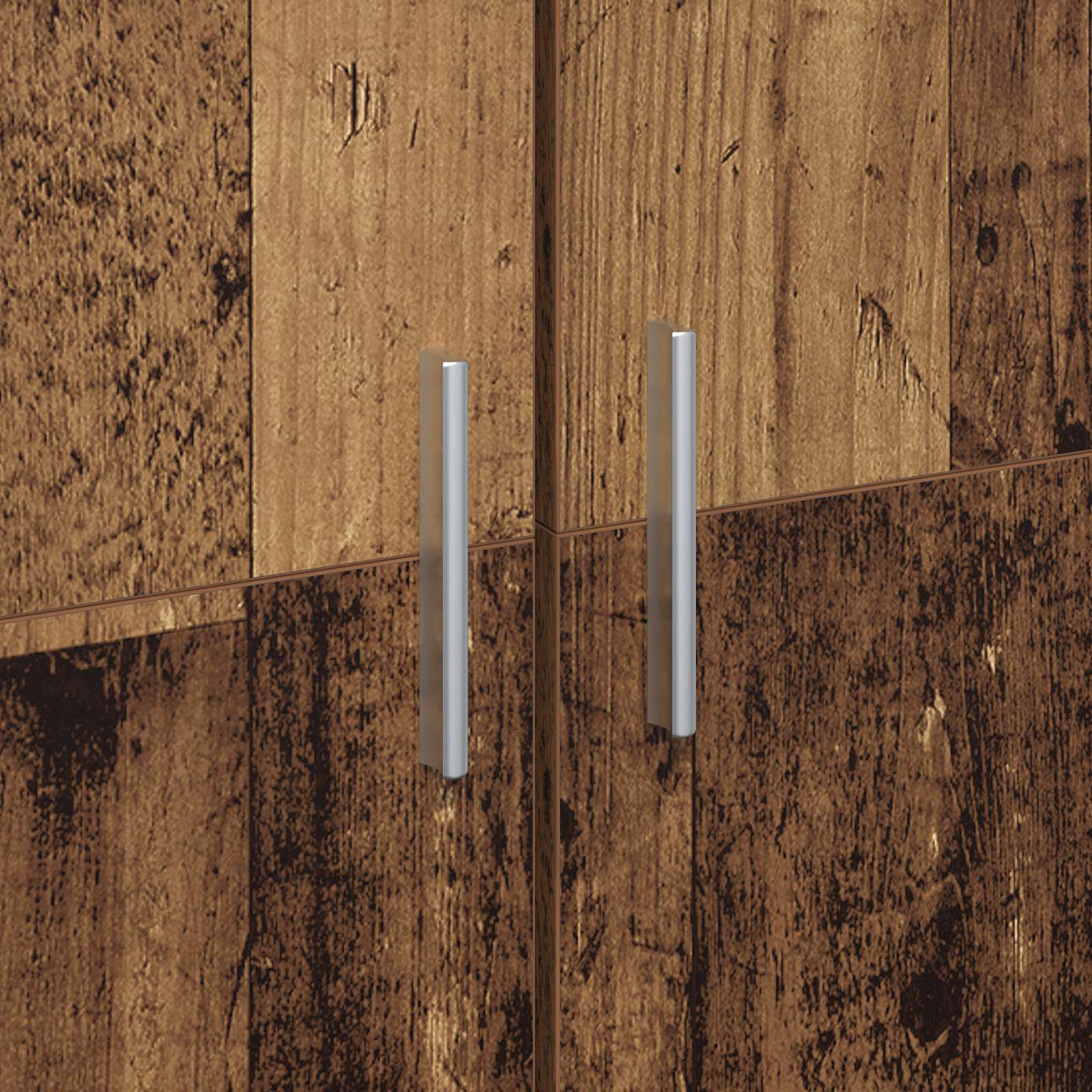 Highboard Lemn Vechi 70x35x180 cm Lemn Prelucrat GartenMobel Dekor