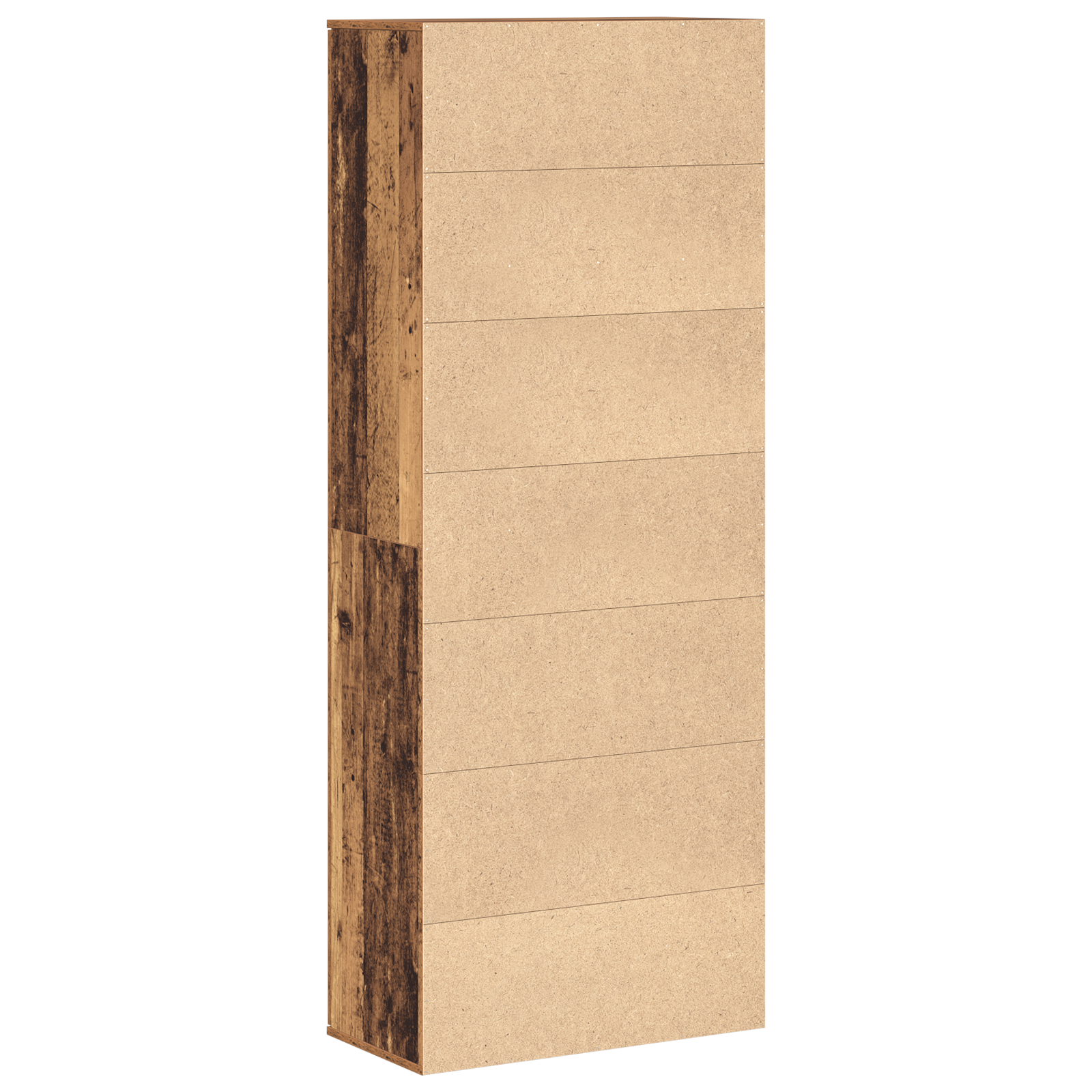 Highboard Lemn Vechi 70x35x180 cm Lemn Prelucrat GartenMobel Dekor