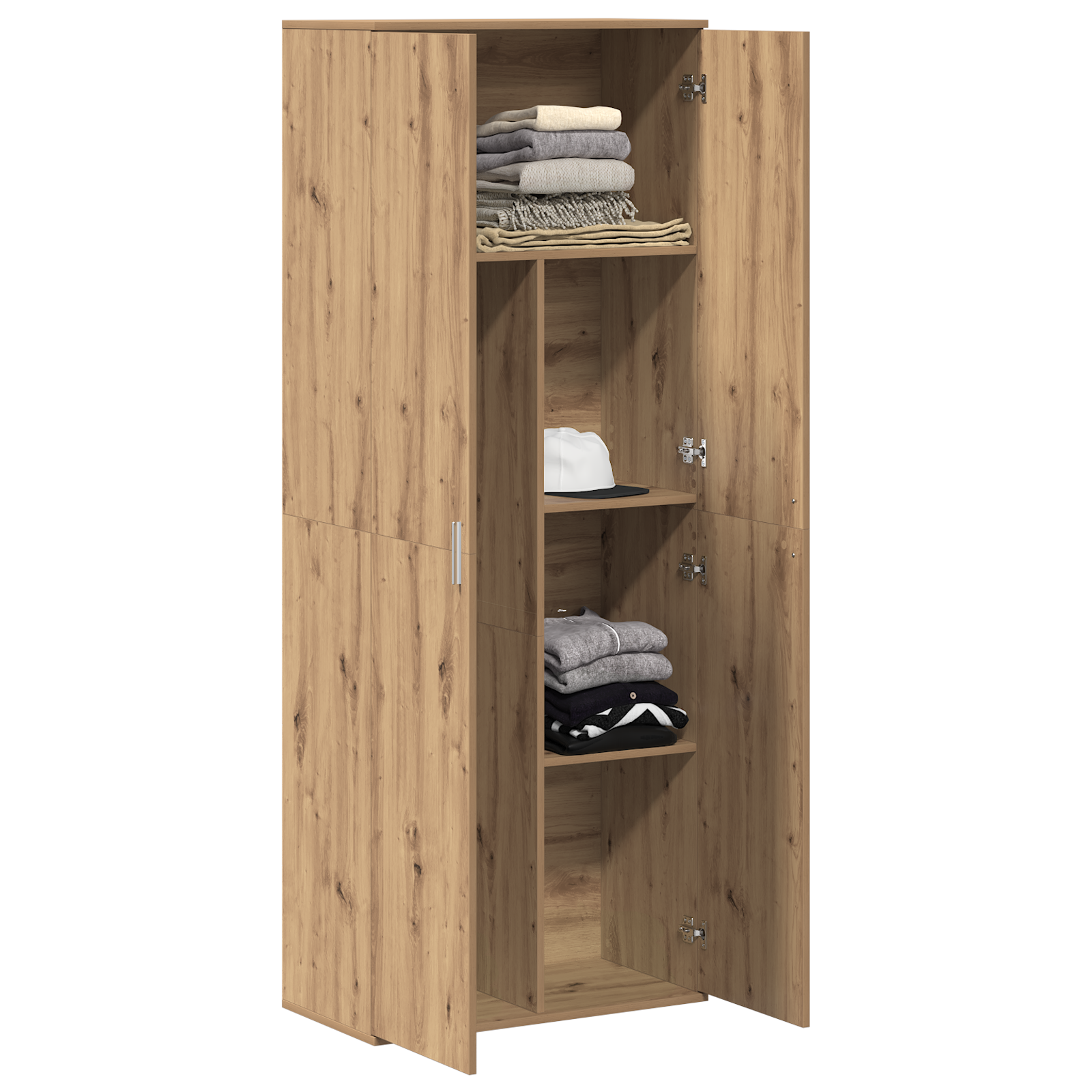 Masă înaltă din stejar lucrat manual 70x35x180 cm GartenMobel Dekor