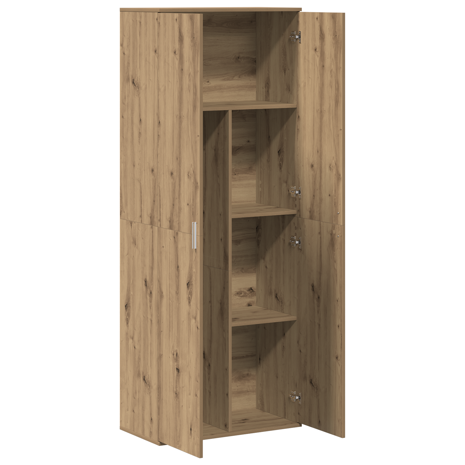 Masă înaltă din stejar lucrat manual 70x35x180 cm GartenMobel Dekor