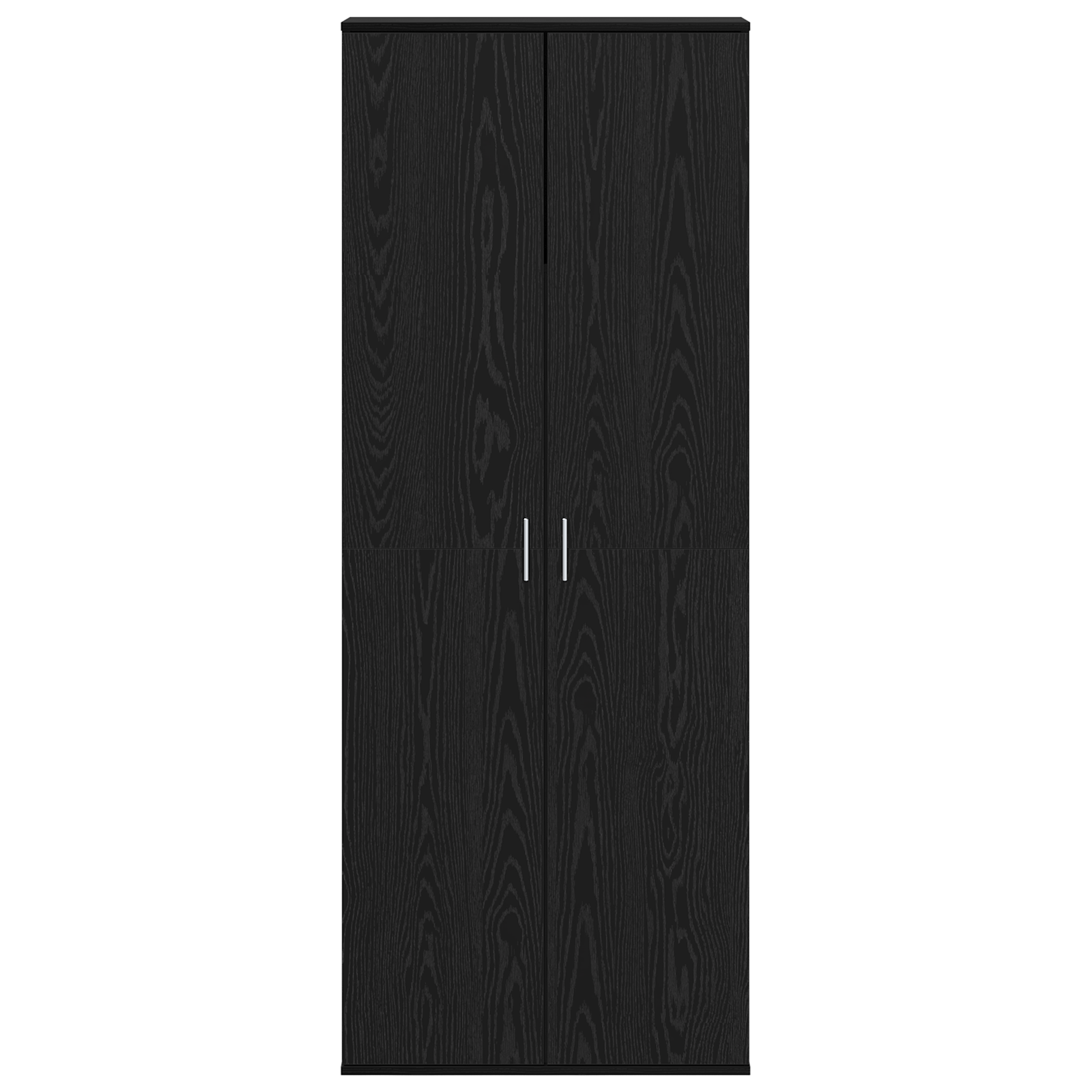 Vitrină Stejar Negru 70x35x180 cm Lemn prelucrat GartenMobel Dekor