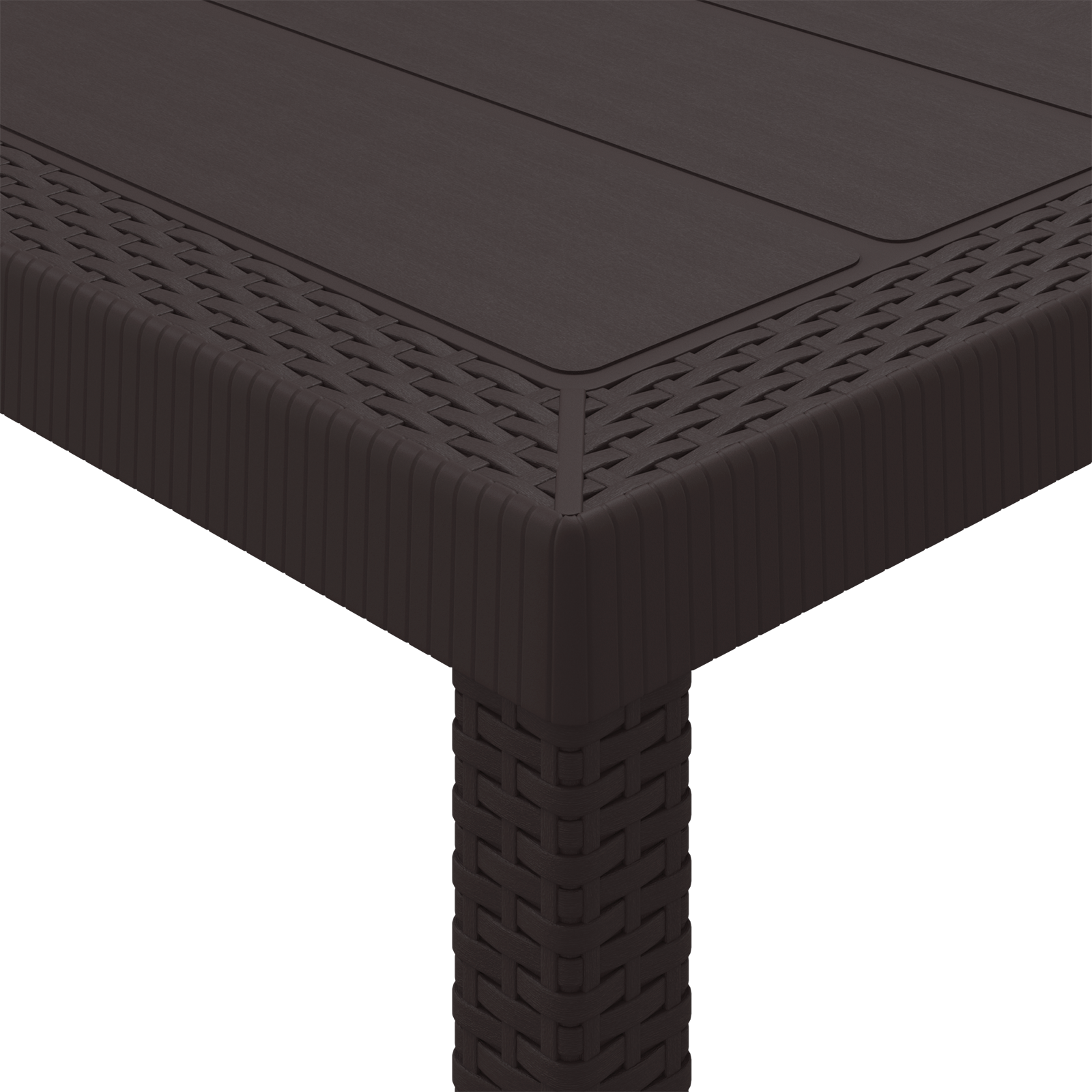 Set de dining pentru grădină  de 13 bucăți cu perne maro Poliratan, Masă de grădină  maro 150x100x73 cm Poliratan, Scaune de grădină  cu perne 4 bucăți maro Poliratan GartenMobel Dekor