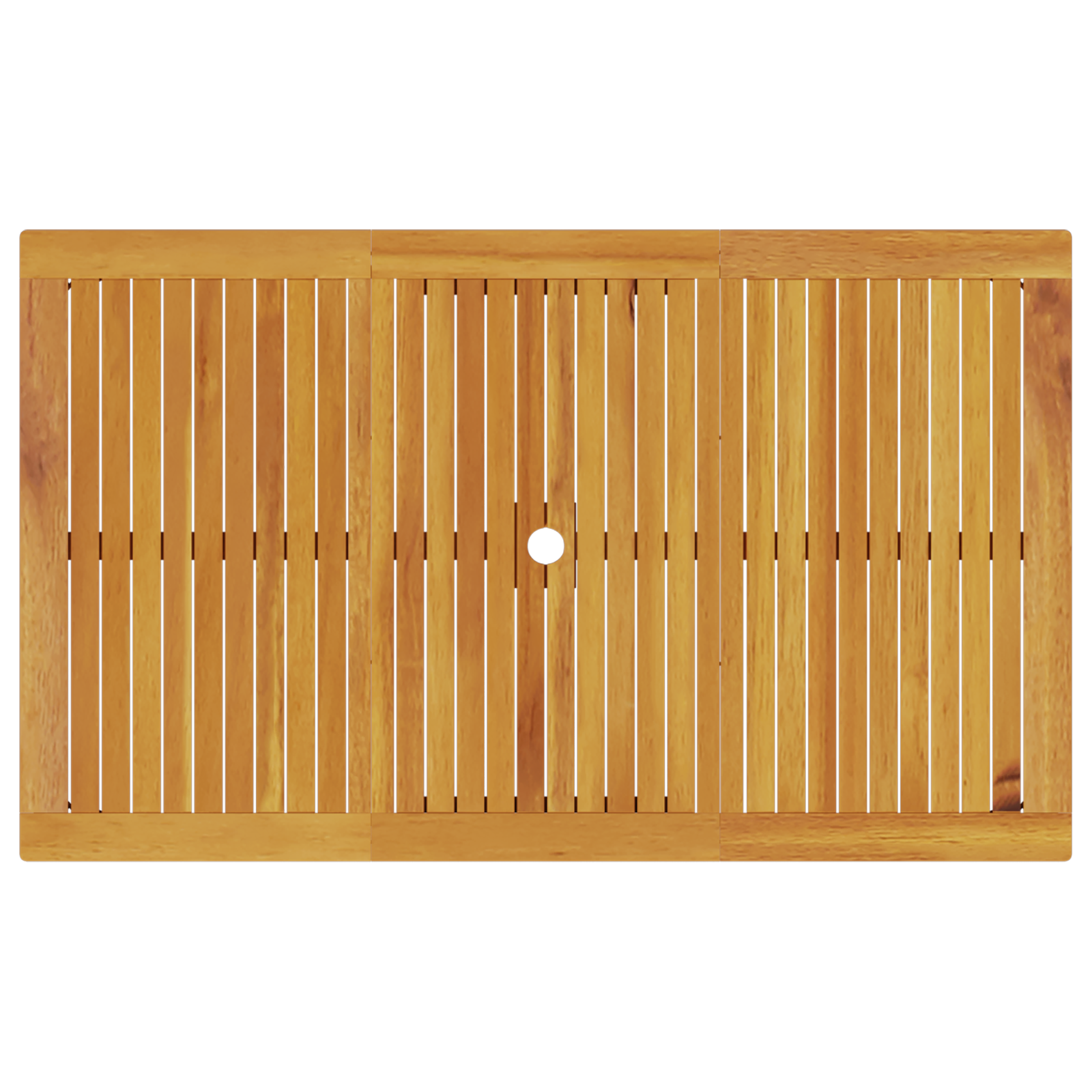 Set de masă pentru grădină cu 3 piese din lemn masiv de acacia pliabil GartenMobel Dekor