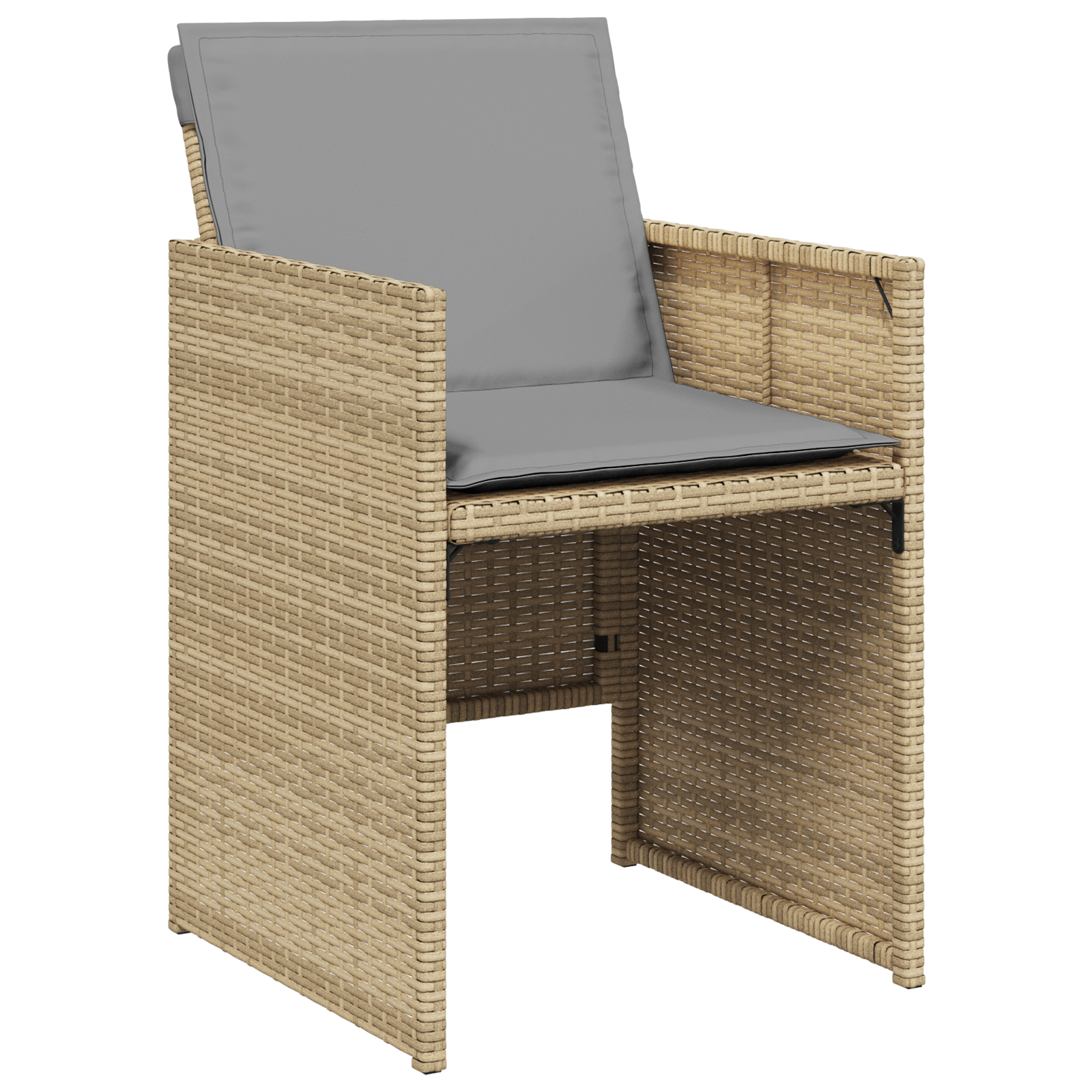 Set Masă Grădină 5 Piese Bej, Poliratan GartenMobel Dekor