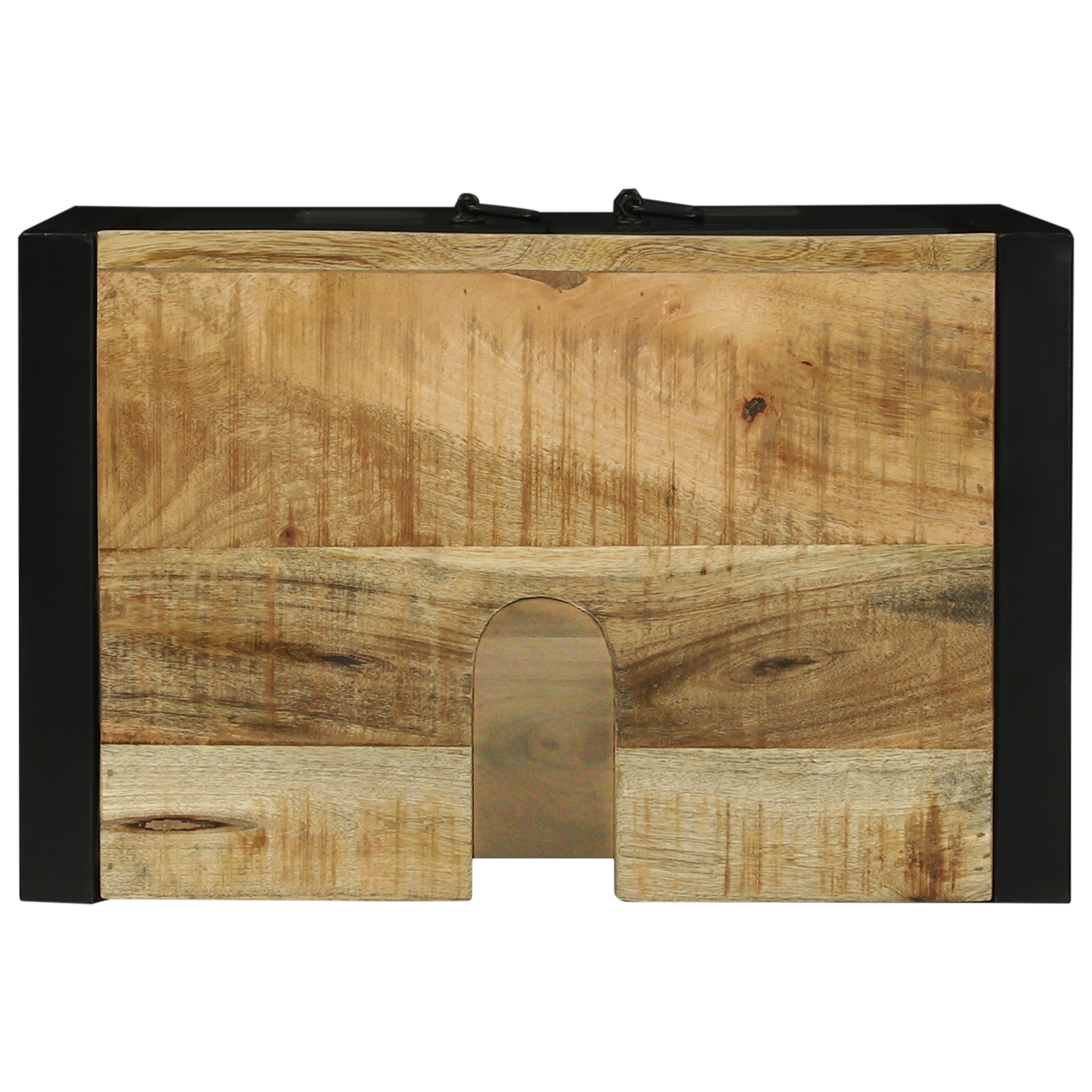 Cabinet Chiuvetă 55x35x60 cm Lemn Solid Mango Brut GartenMobel Dekor