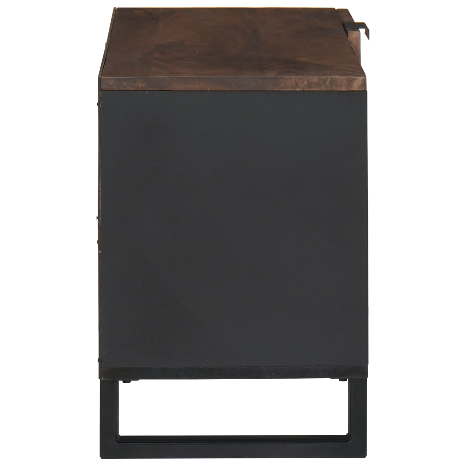 Dulap TV 80x31.5x46 cm din lemn masiv de mango și lemn aglomerat GartenMobel Dekor