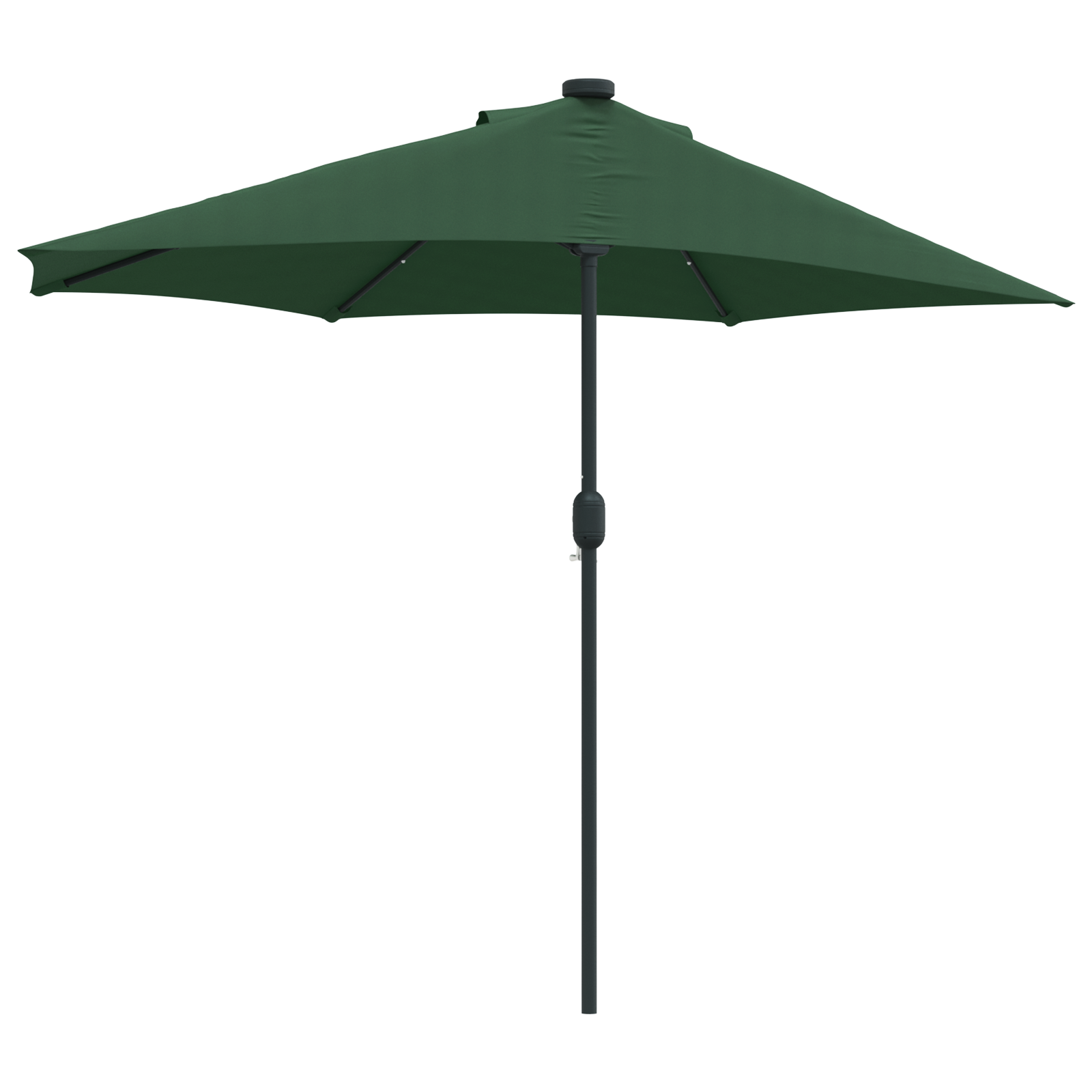 Umbrela de Grădină Half cu Pol de Aluminiu Verde 294 cm GartenMobel Dekor