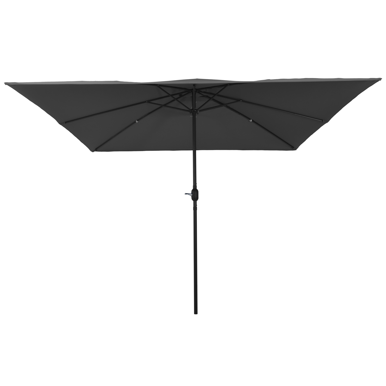 Umbrelă de grădină pătrată 295x245 cm Antracit GartenMobel Dekor