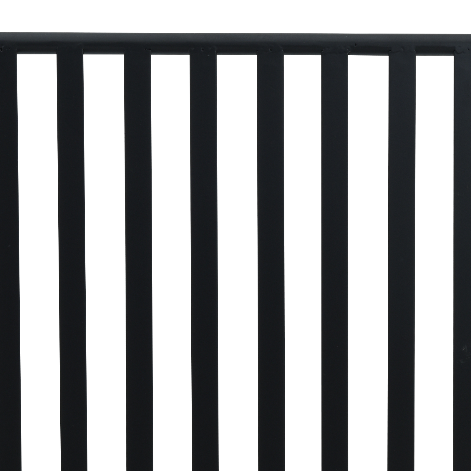 Bancă de exterior Neagră Metal Standard Durabilă GartenMobel Dekor