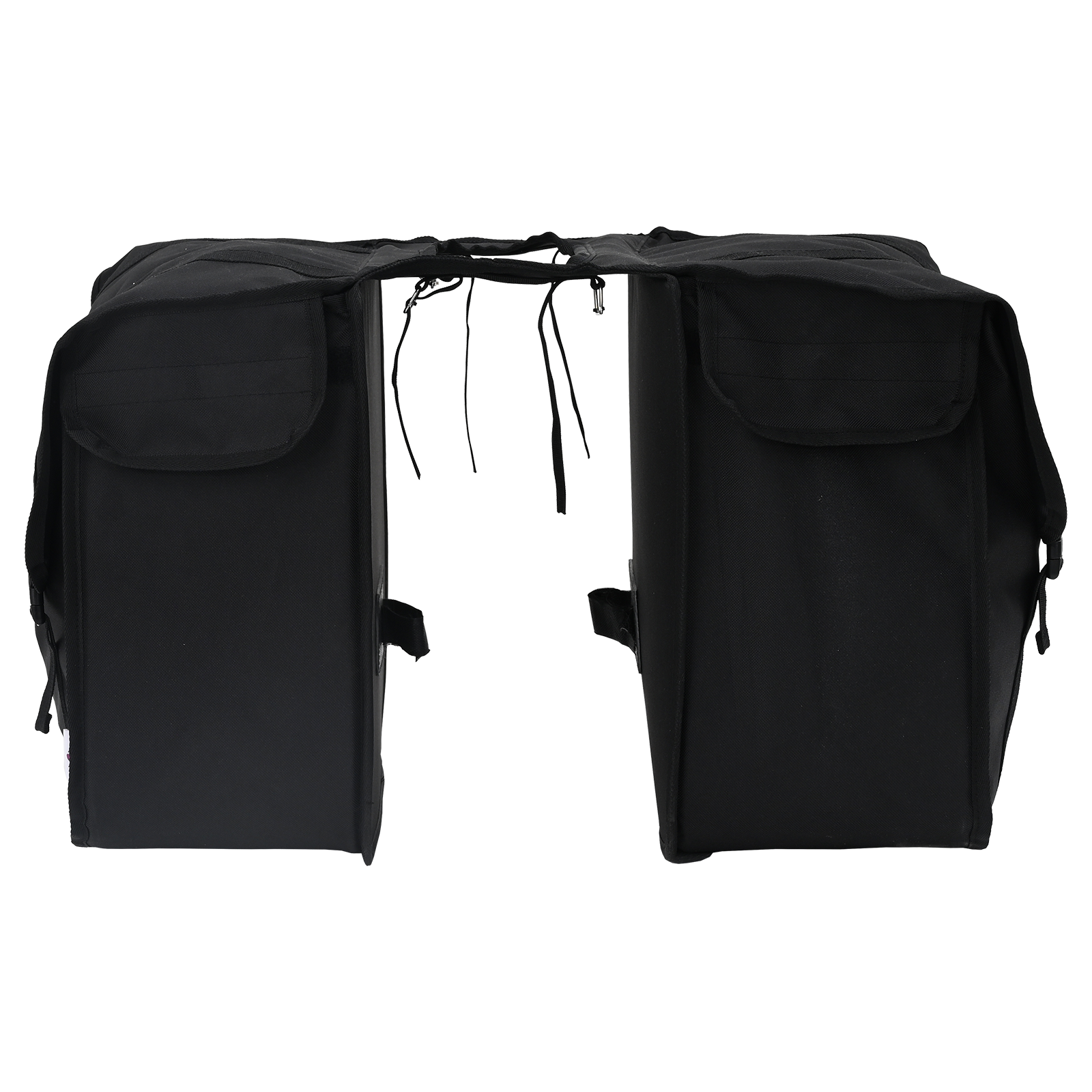 Geantă dublă de bicicletă 48 L Negru GartenMobel Dekor