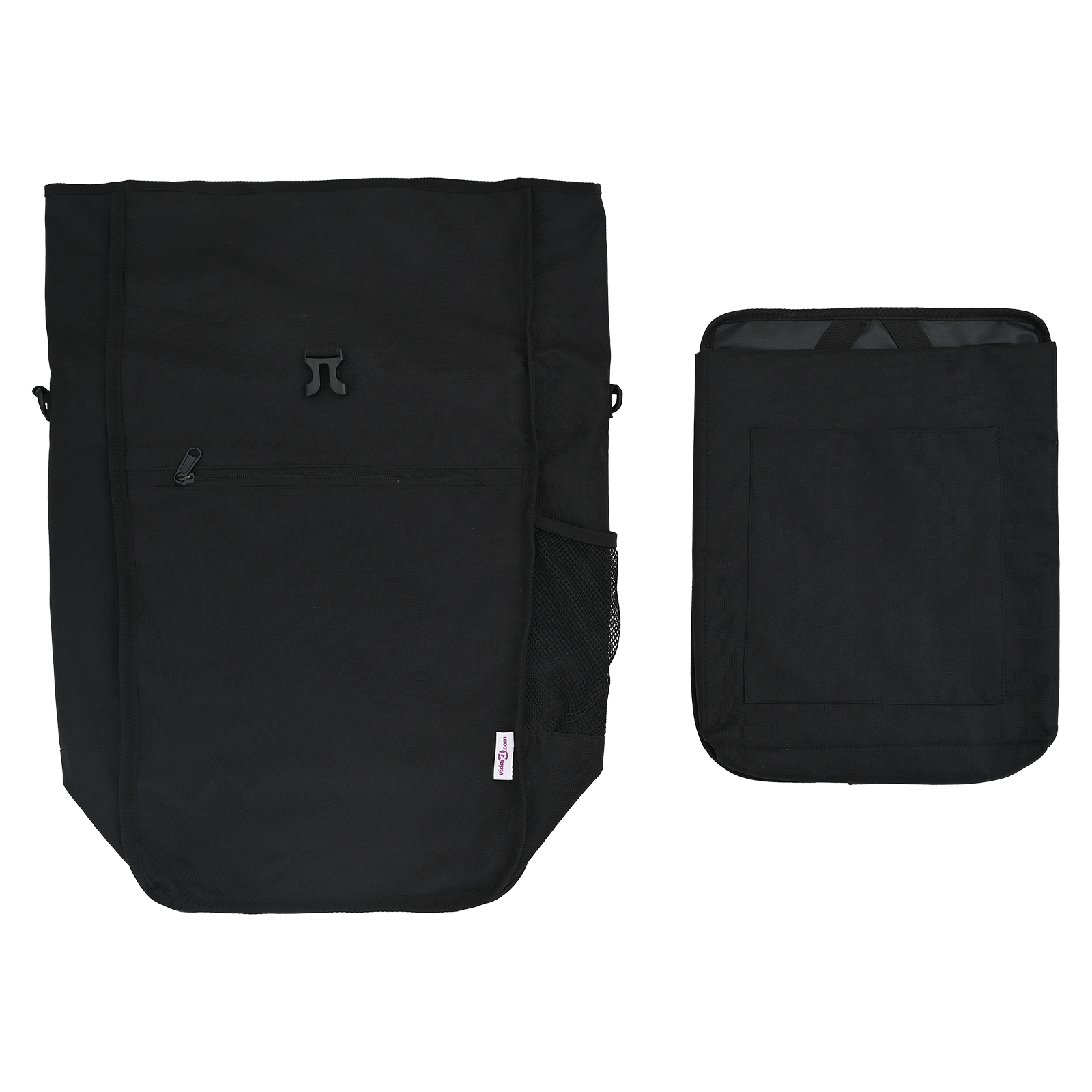 Geantă pentru bicicletă pentru suport de bicicletă 20L Neagră 34x16x59 cm GartenMobel Dekor