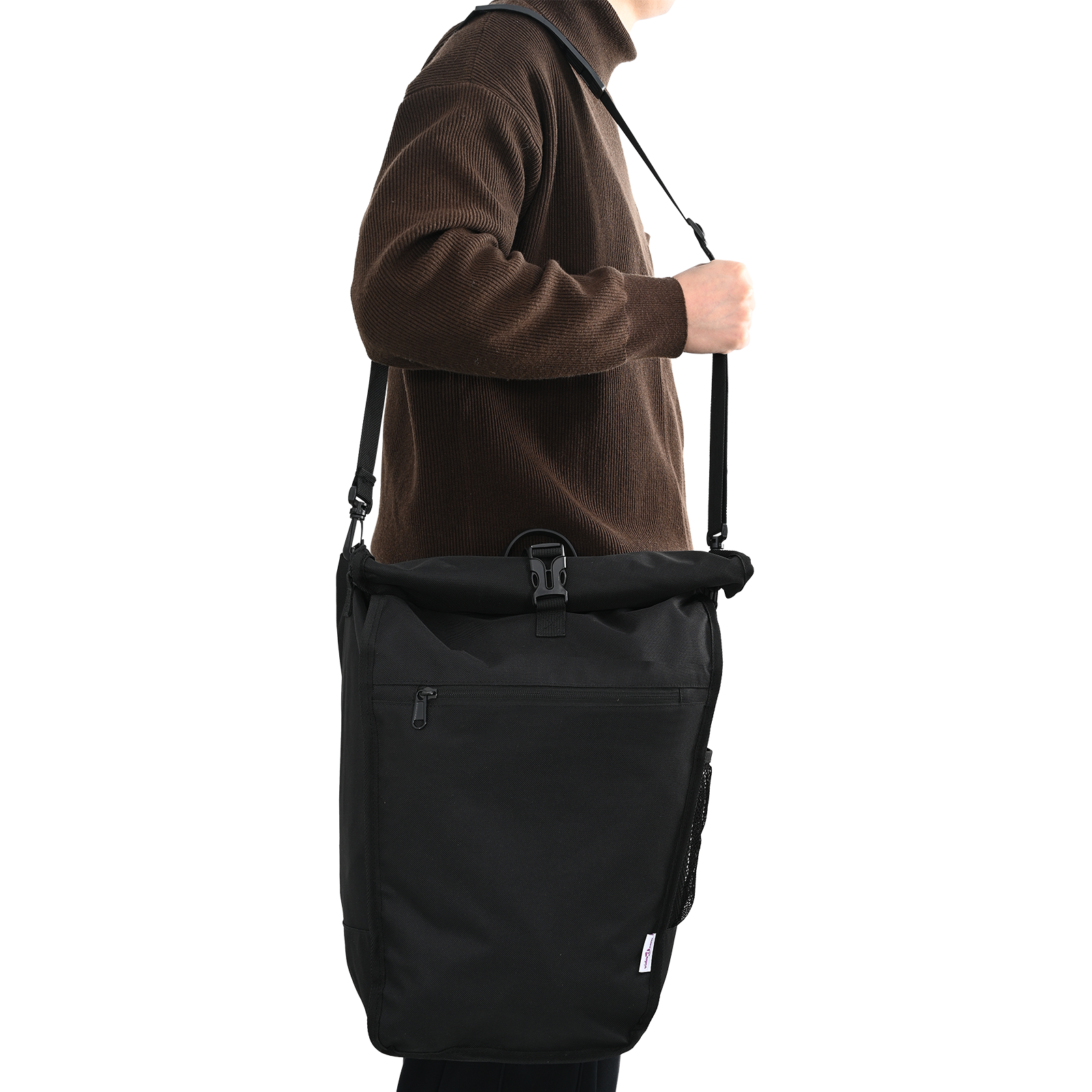 Geantă pentru bicicletă pentru suport de bicicletă 20L Neagră 34x16x59 cm GartenMobel Dekor