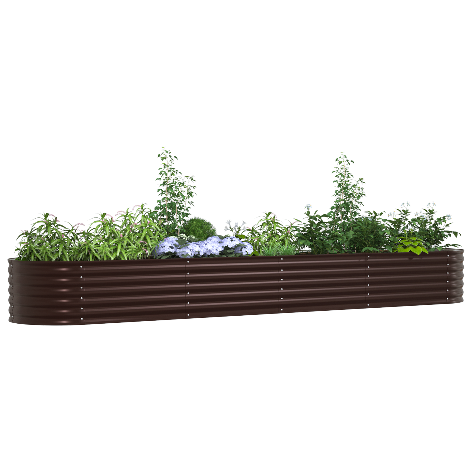 Grădină Jardinier Maro 400x80x44 cm Oțel galvanizat GartenMobel Dekor