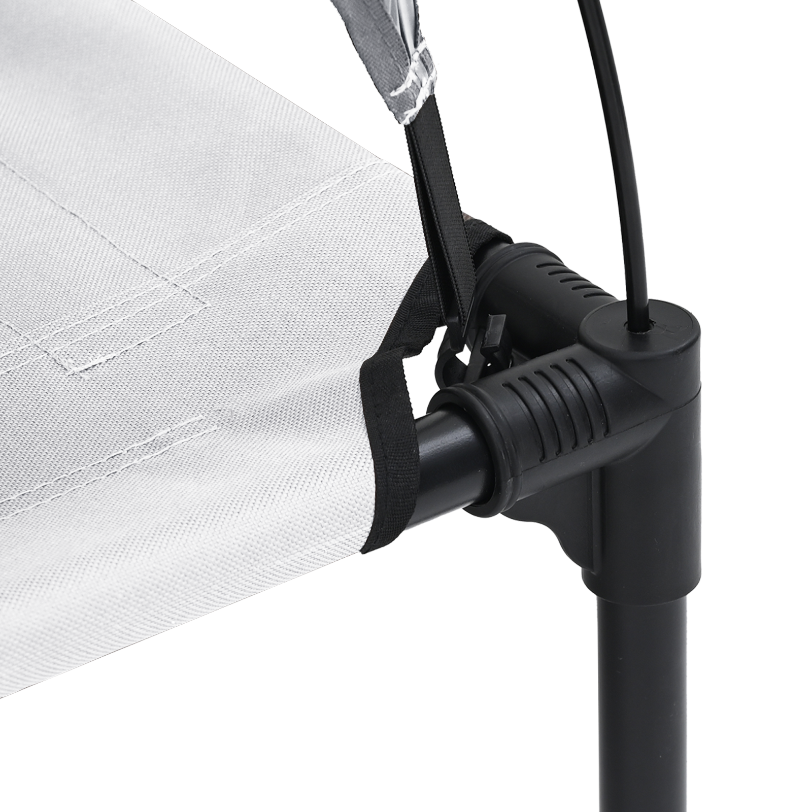 Pat pentru câini ridicat cu copertină Gri argintiu XL Oțel GartenMobel Dekor