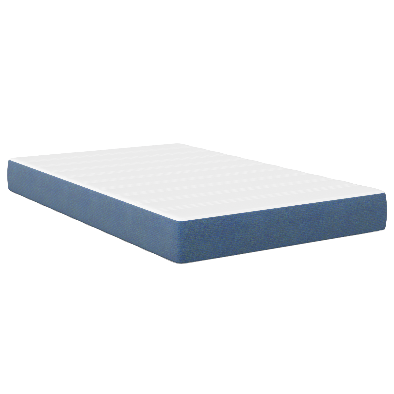 Saltea cu arcuri Pocket  Albastră, Medie, 120x200x20 cm, Fabric GartenMobel Dekor