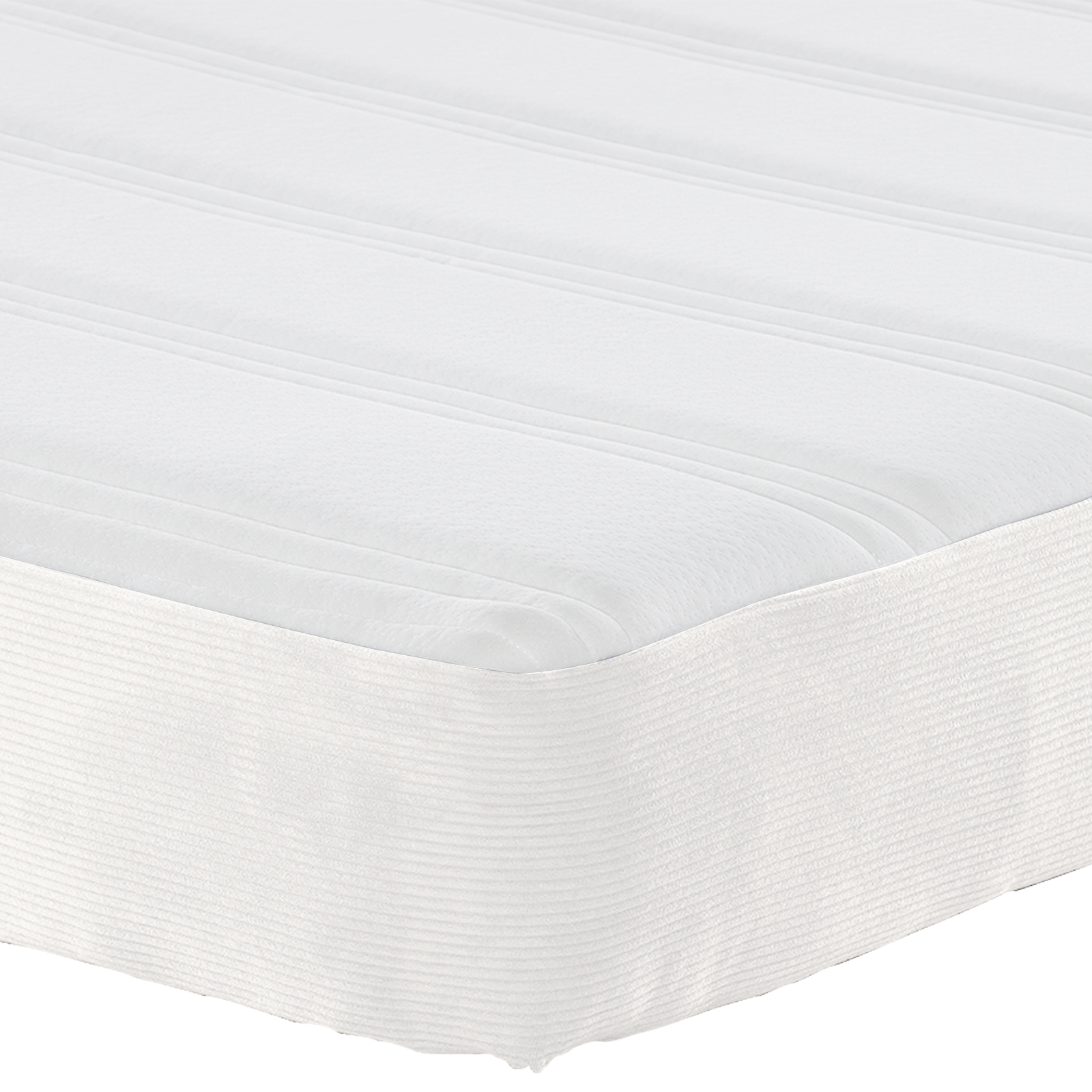 Saltea cu arcuri Pocket  Crem Medie 120x200x20 cm Țesătură GartenMobel Dekor