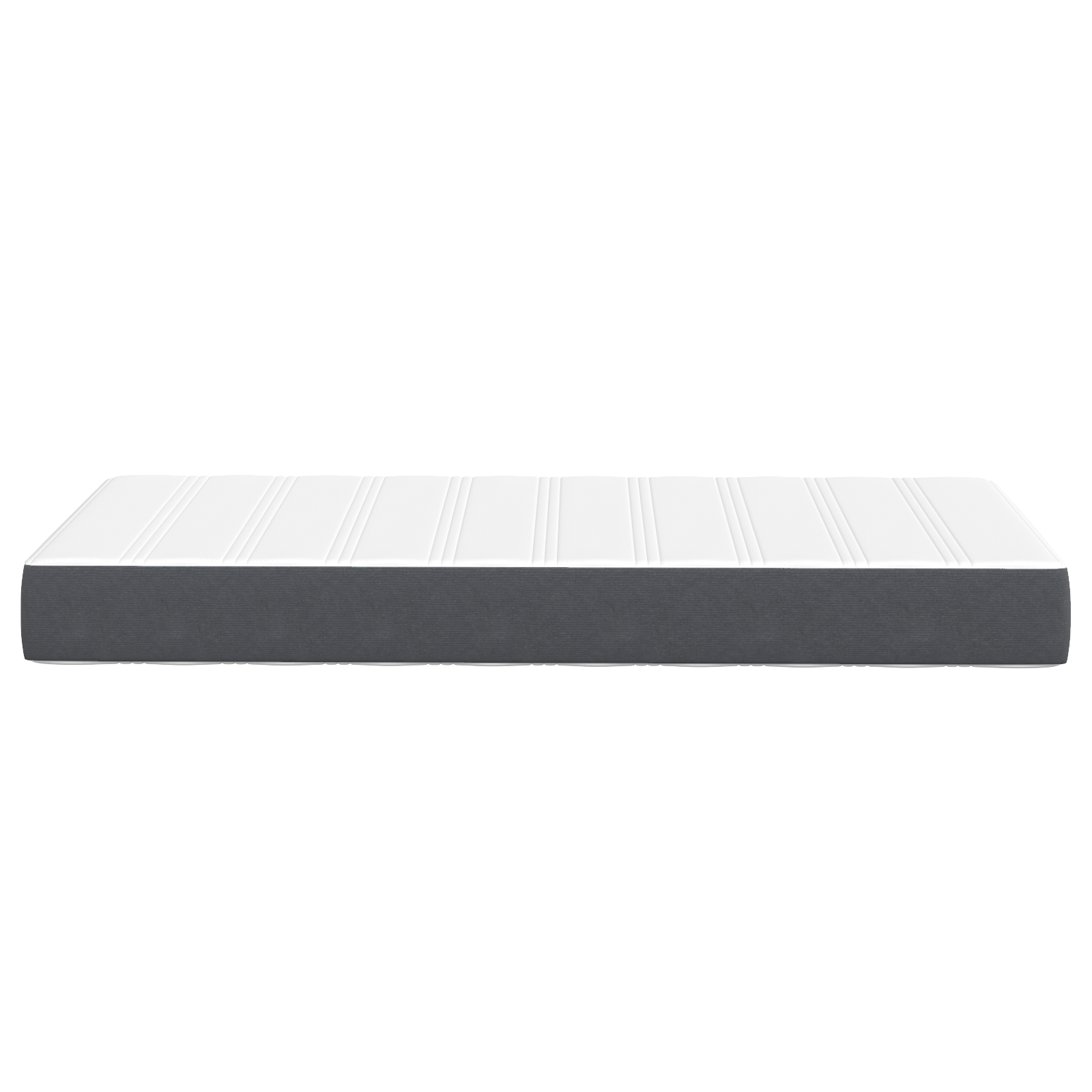 Saltea cu arcuri în pachet , gri închis, medie, 100x200x20 cm, țesătură GartenMobel Dekor