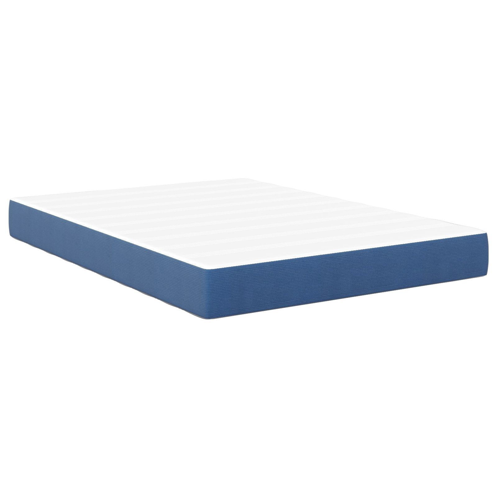 Saltea cu arcuri pocket  Albastră Medie 140x190x20 cm, din textile GartenMobel Dekor