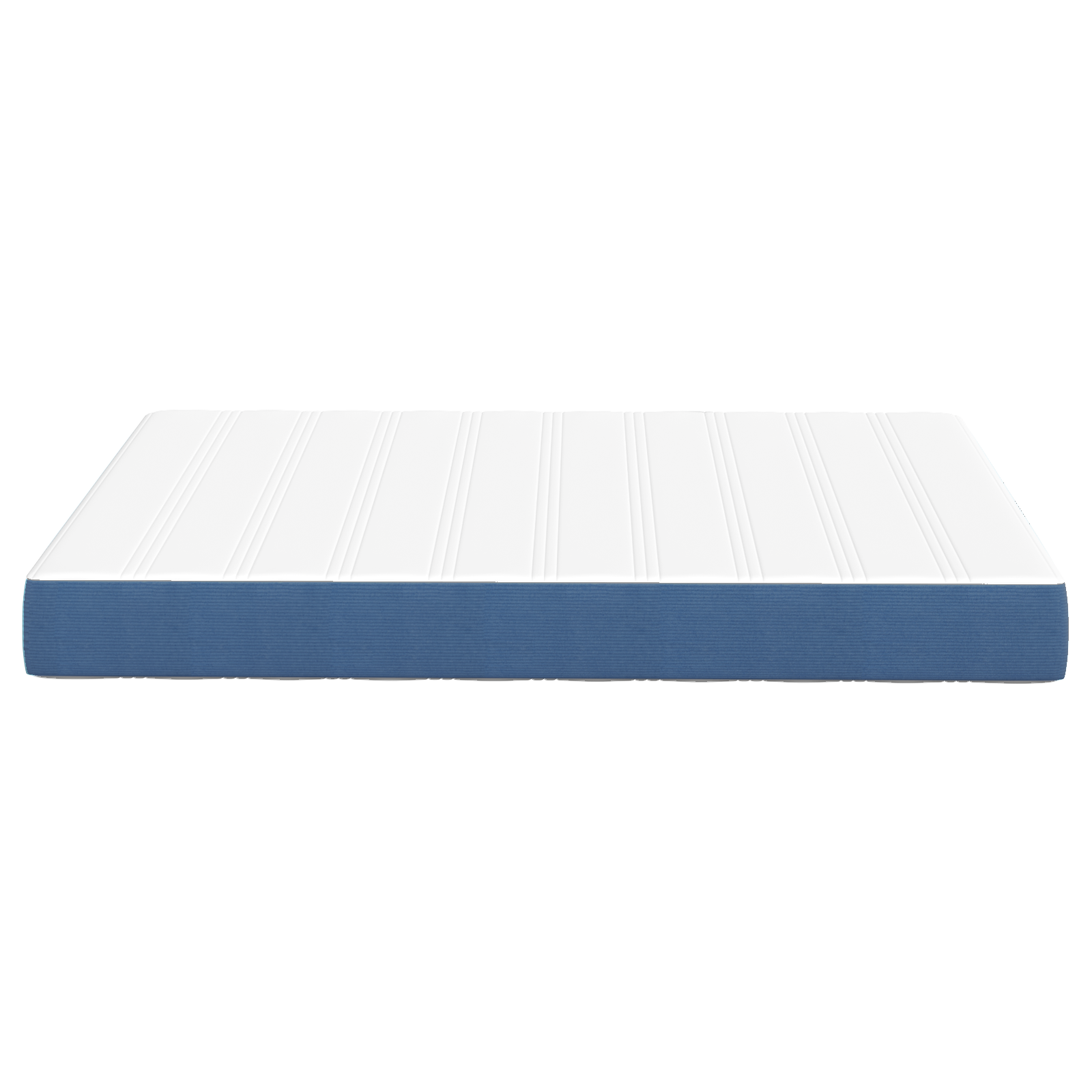 Saltea cu arcuri pocket  Albastră Medie 140x190x20 cm, din textile GartenMobel Dekor