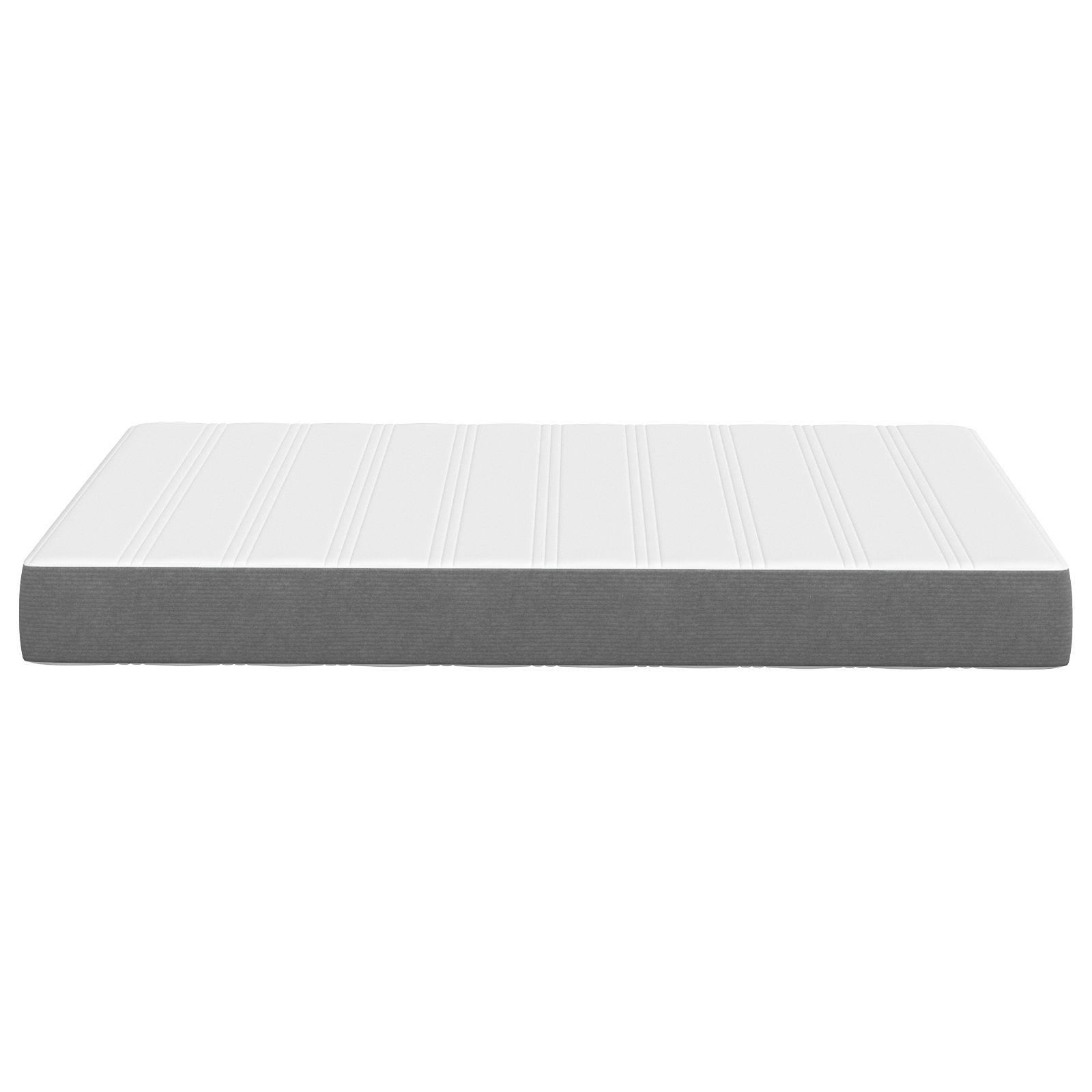 Saltea cu arcuri pocket  Gri deschis Medie 120x200x20 cm Țesătură GartenMobel Dekor