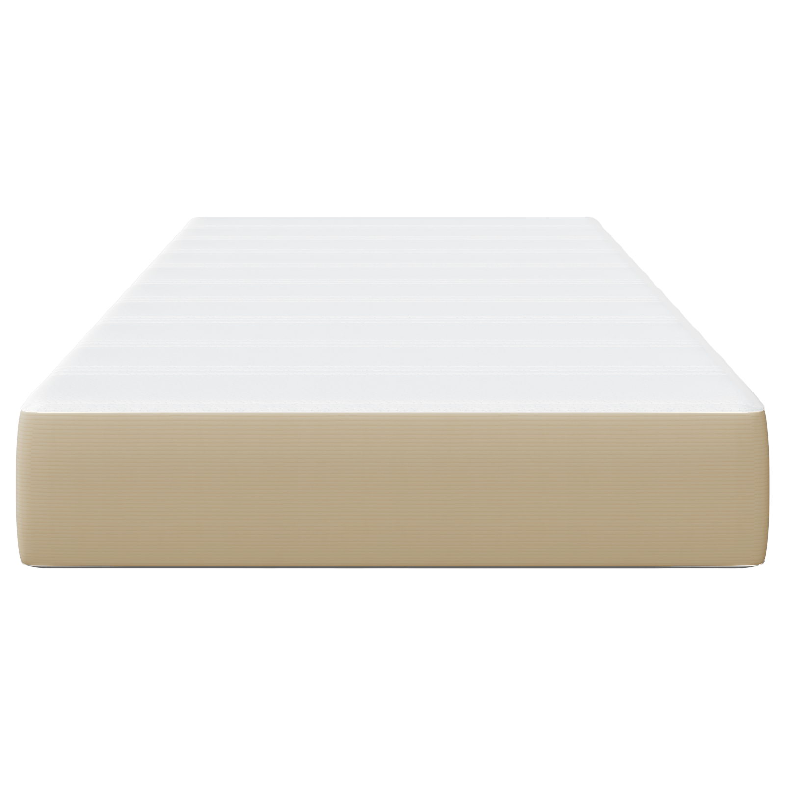 Saltea cu arcuri pocket  Verde deschis Gri Medie 100x200x20 cm Material textil GartenMobel Dekor