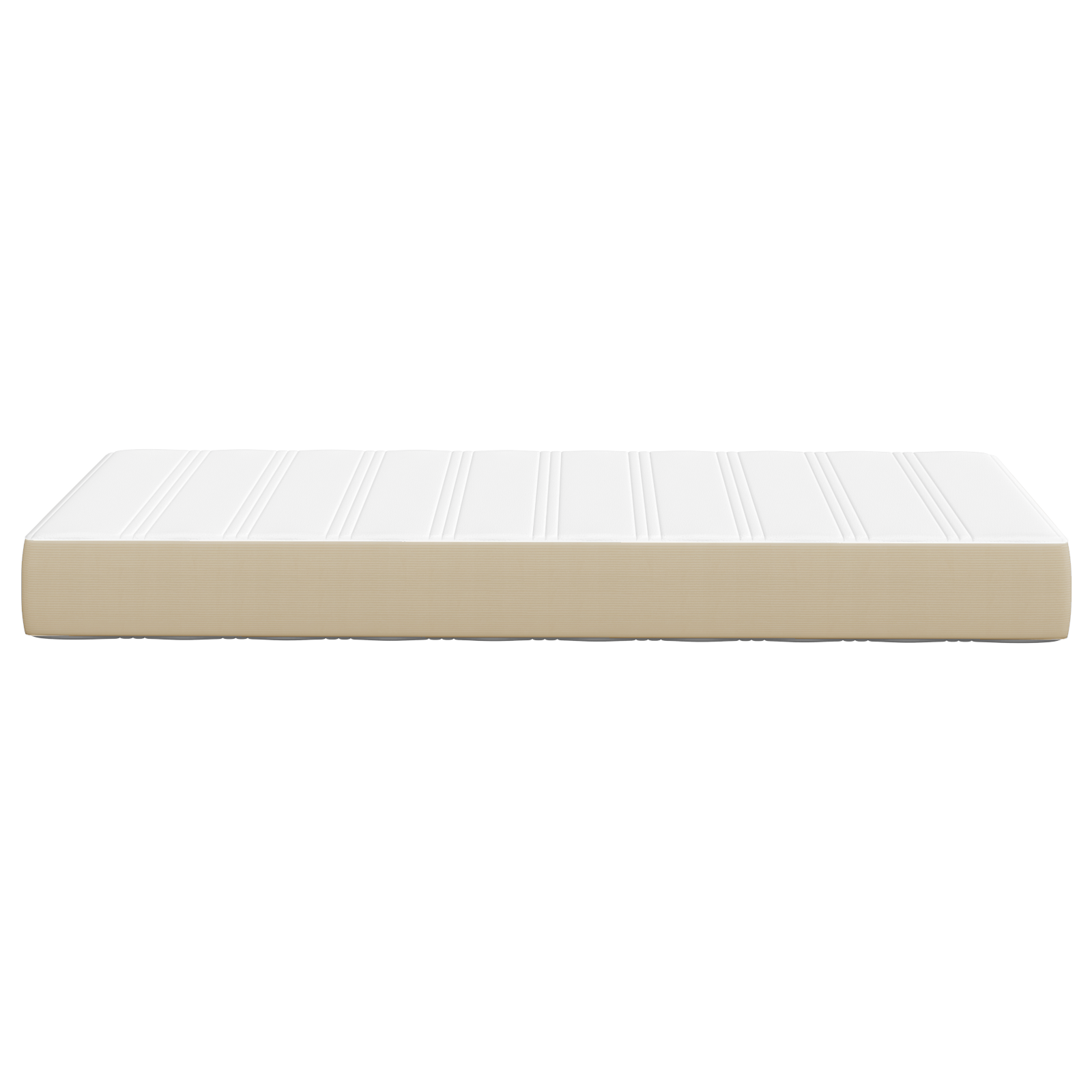 Saltea cu arcuri pocket  Verde deschis Gri Medie 90x200x20 cm Material textil GartenMobel Dekor