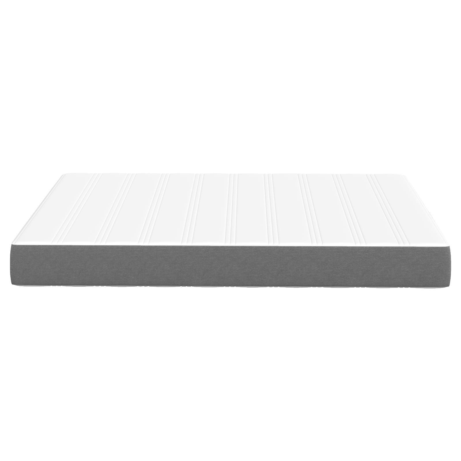 Saltea pocket  Gri deschis Medie 160x200x20 cm Țesătură GartenMobel Dekor