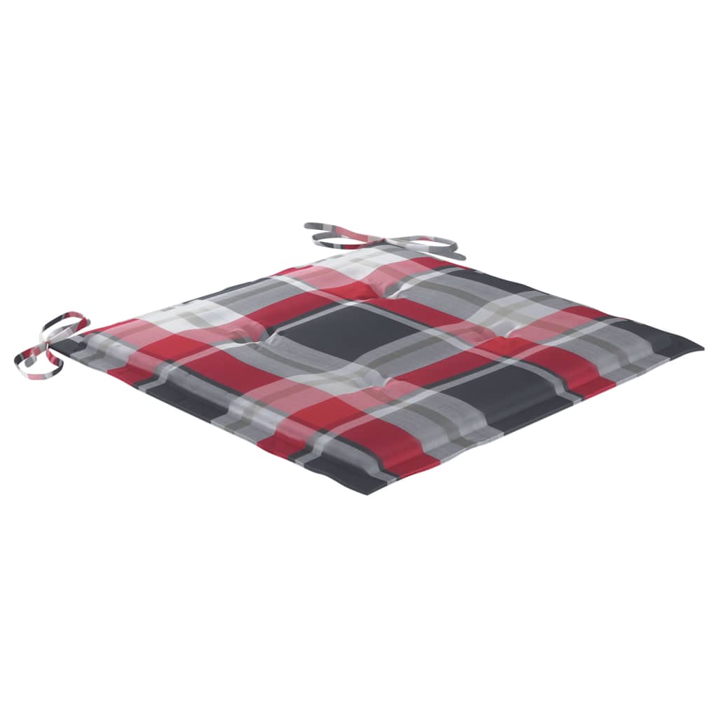 Scaune grădină pliabile, cu perne, 4 buc., lemn masiv de acacia GartenMobel Dekor