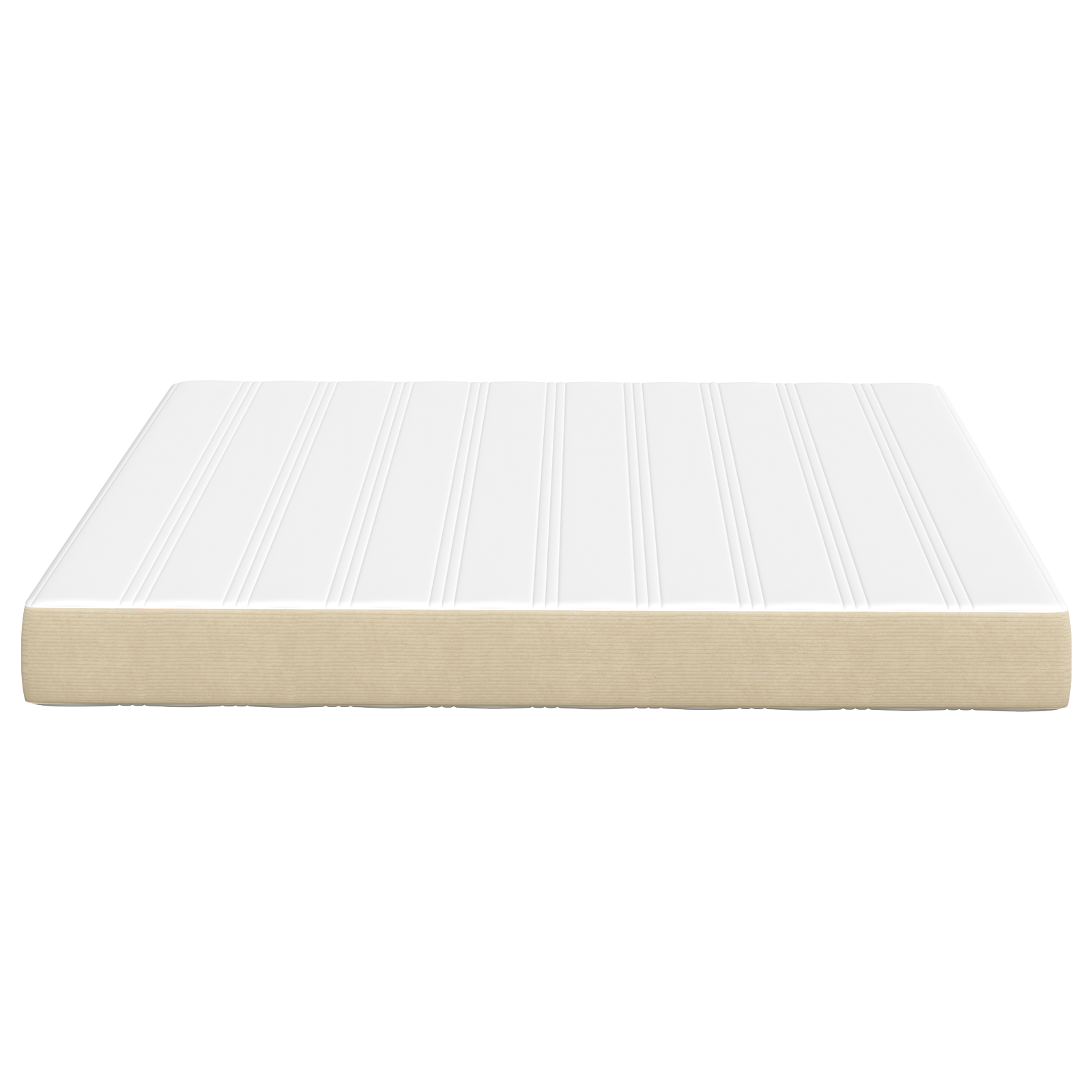 Saltea cu arcuri Pocket  Verde deschis și Gri, Medie, 180x200x20 cm, Fabricată GartenMobel Dekor