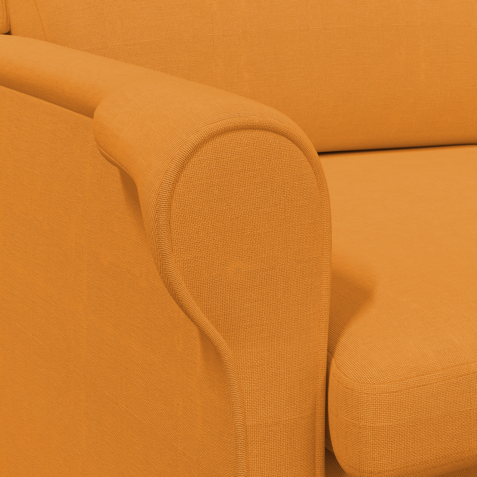 Fotoliu Modern Muștar Întunecat Țesătură Mare Ergonomic GartenMobel Dekor