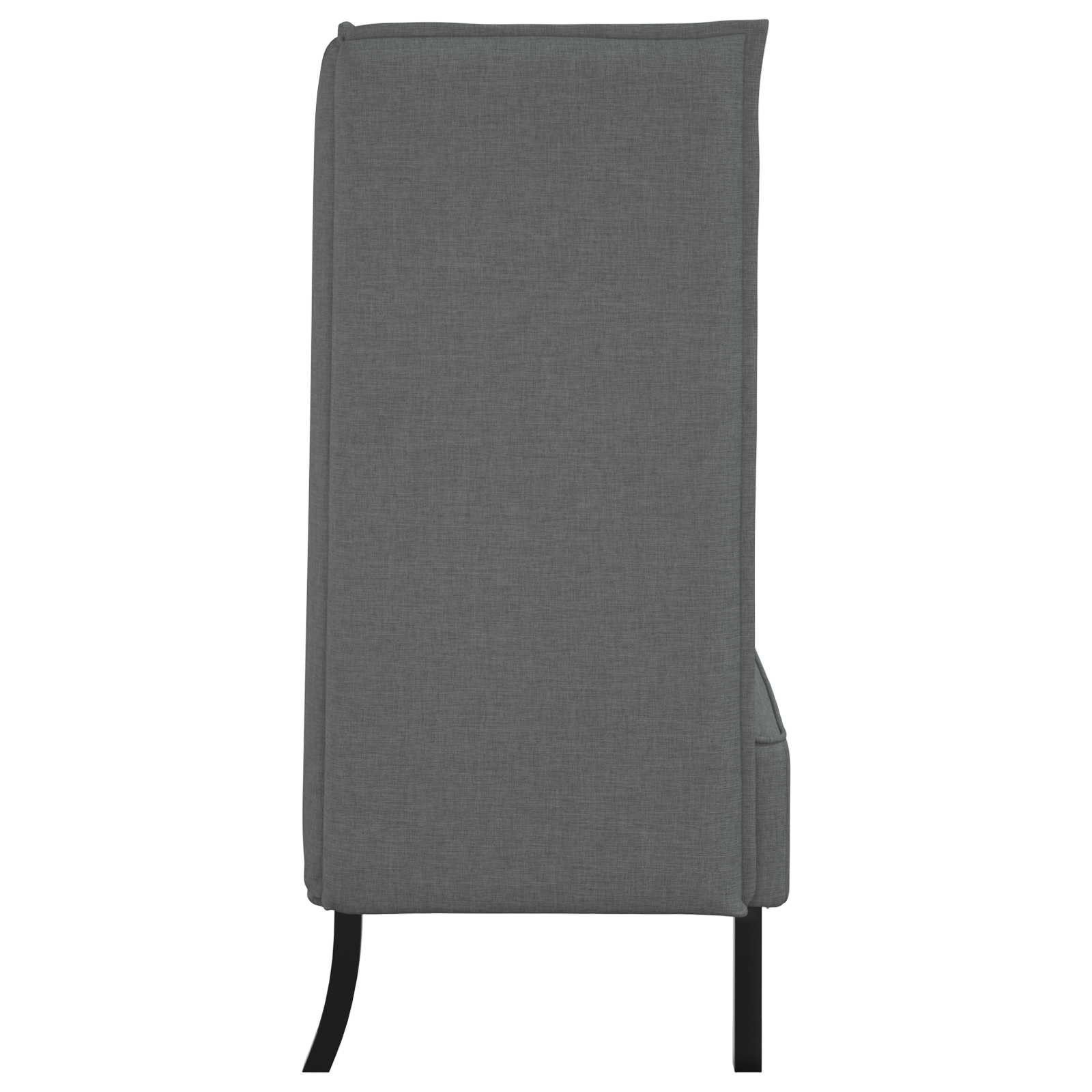 Canapea Highback Gri Închis 109x56x121 cm Material Textil GartenMobel Dekor