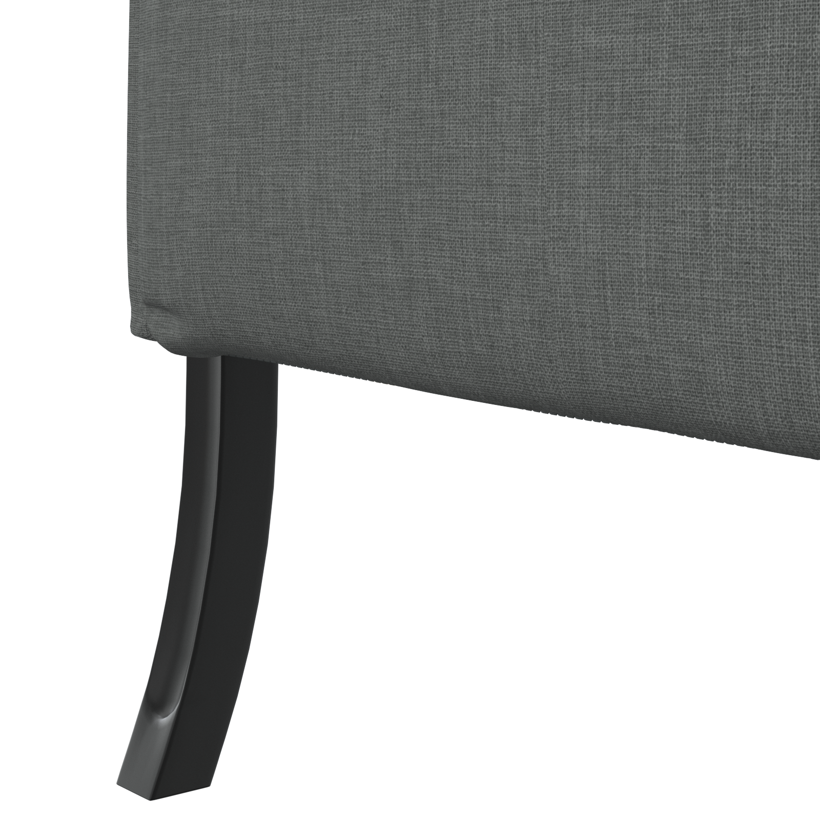 Canapea Highback Gri Închis 109x56x121 cm Material Textil GartenMobel Dekor