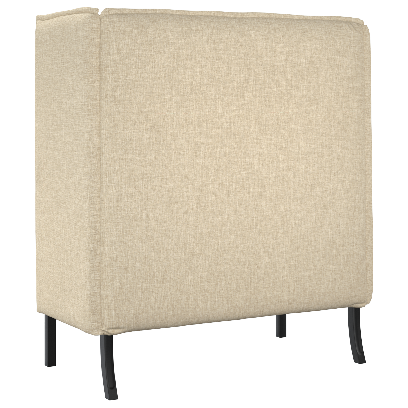Canapea înaltă Crem 109x56x121 cm Textil GartenMobel Dekor