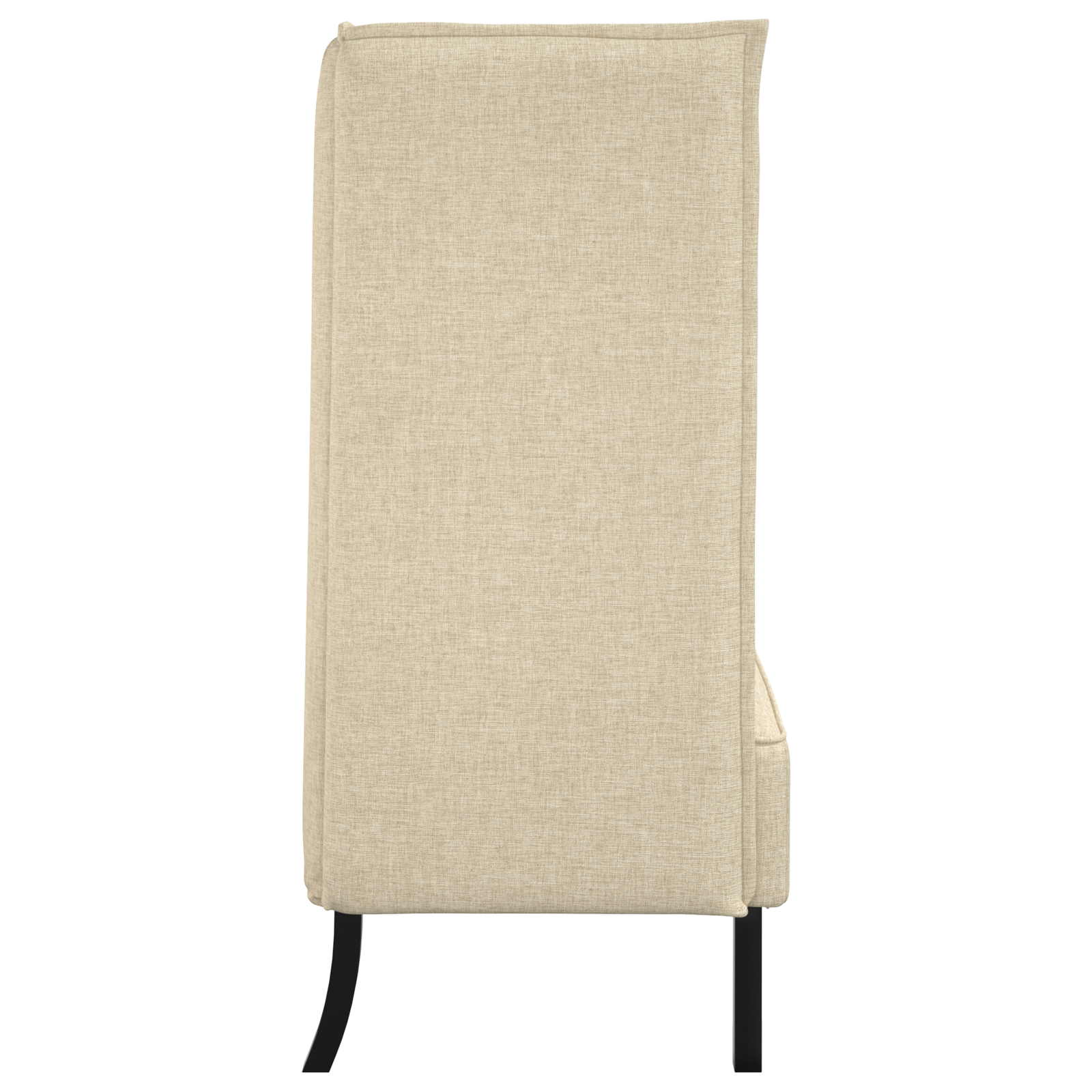 Canapea înaltă Crem 109x56x121 cm Textil GartenMobel Dekor