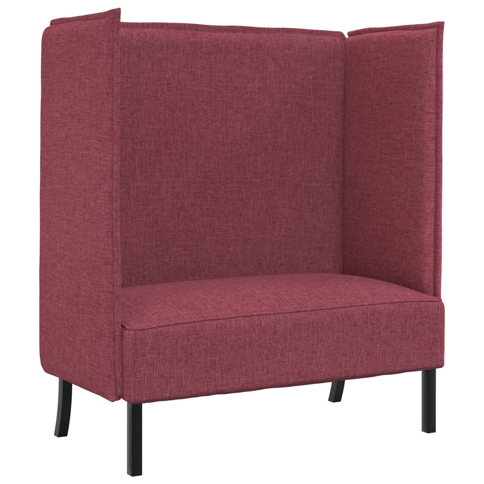 Canapea înaltă Roșie vin 109x56x121 cm GartenMobel Dekor