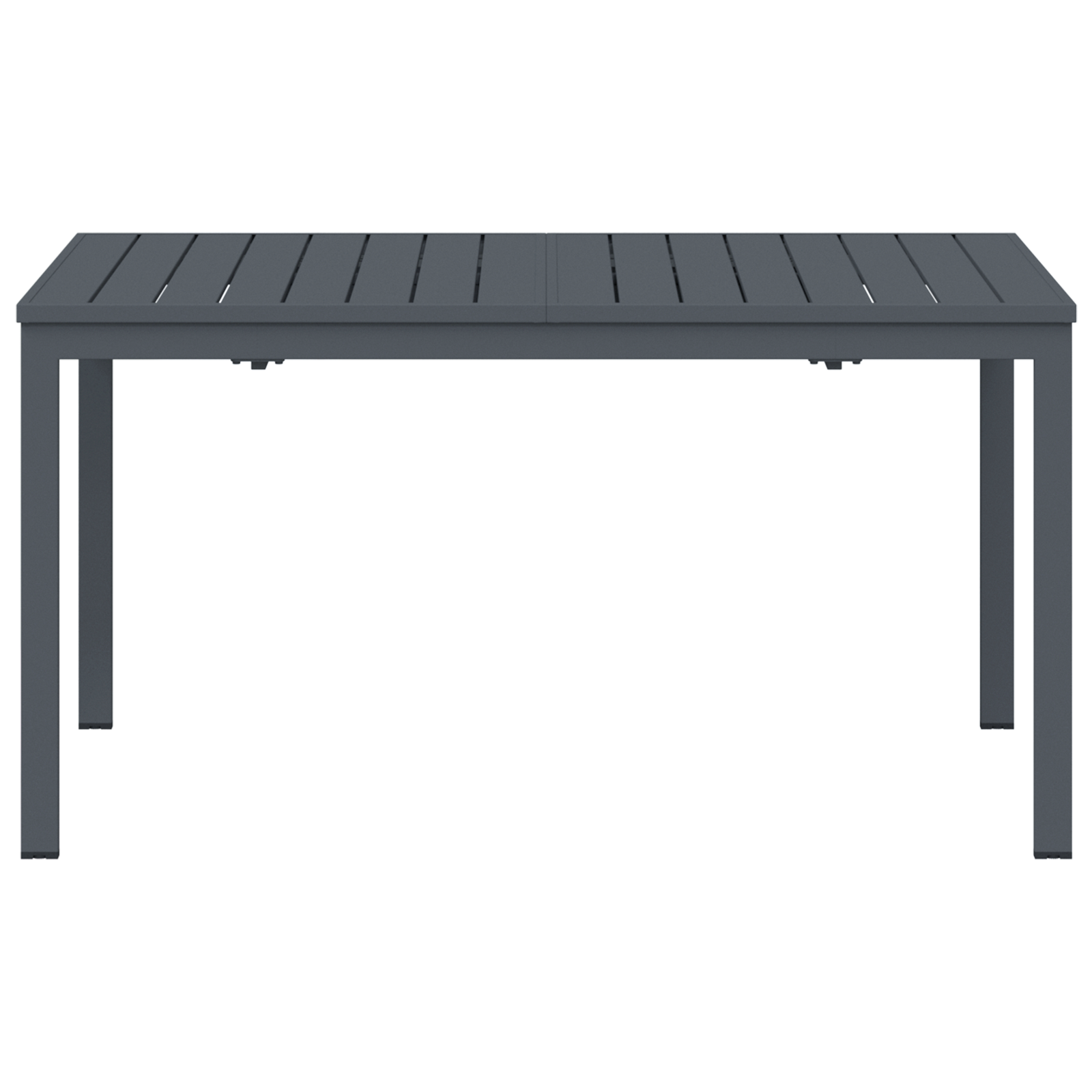 Masă de grădină Gri închis Aluminiu Mare GartenMobel Dekor