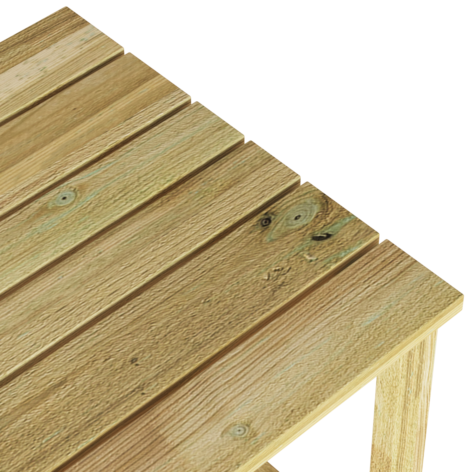 Masă de plajă 40x40x36 cm Lemn de pin impregnate GartenMobel Dekor