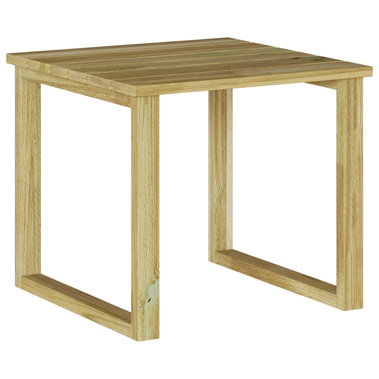 Masă de plajă 40x40x36 cm Lemn de pin impregnate GartenMobel Dekor