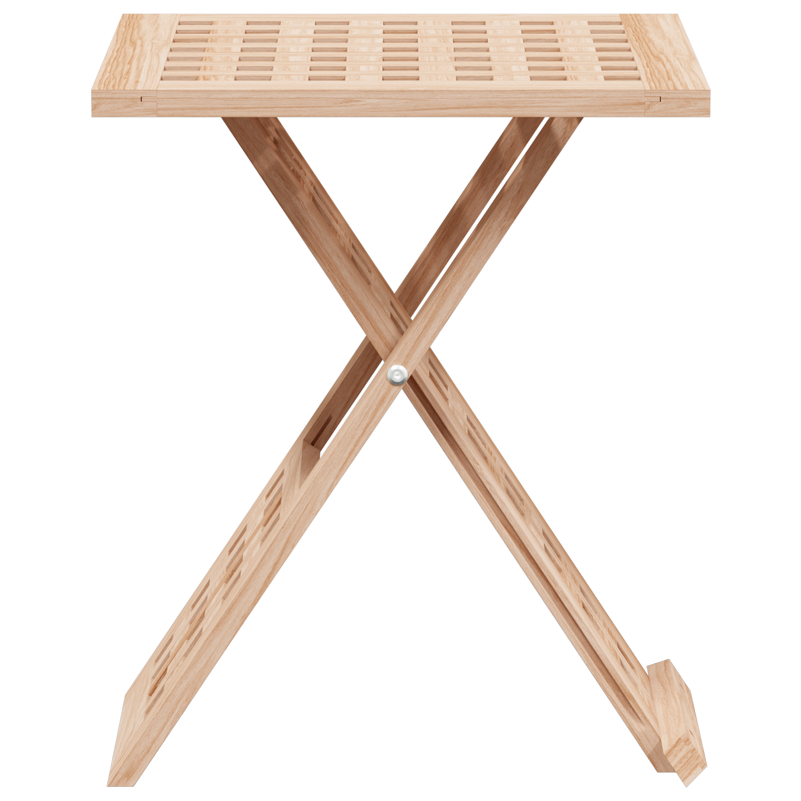 Masă de cafea pliabilă 33x33x40,5 cm din lemn solid nuc GartenMobel Dekor
