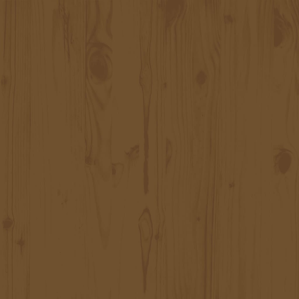 Canapele de colț de grădină, 2 buc., maro miere, lemn masiv pin GartenMobel Dekor