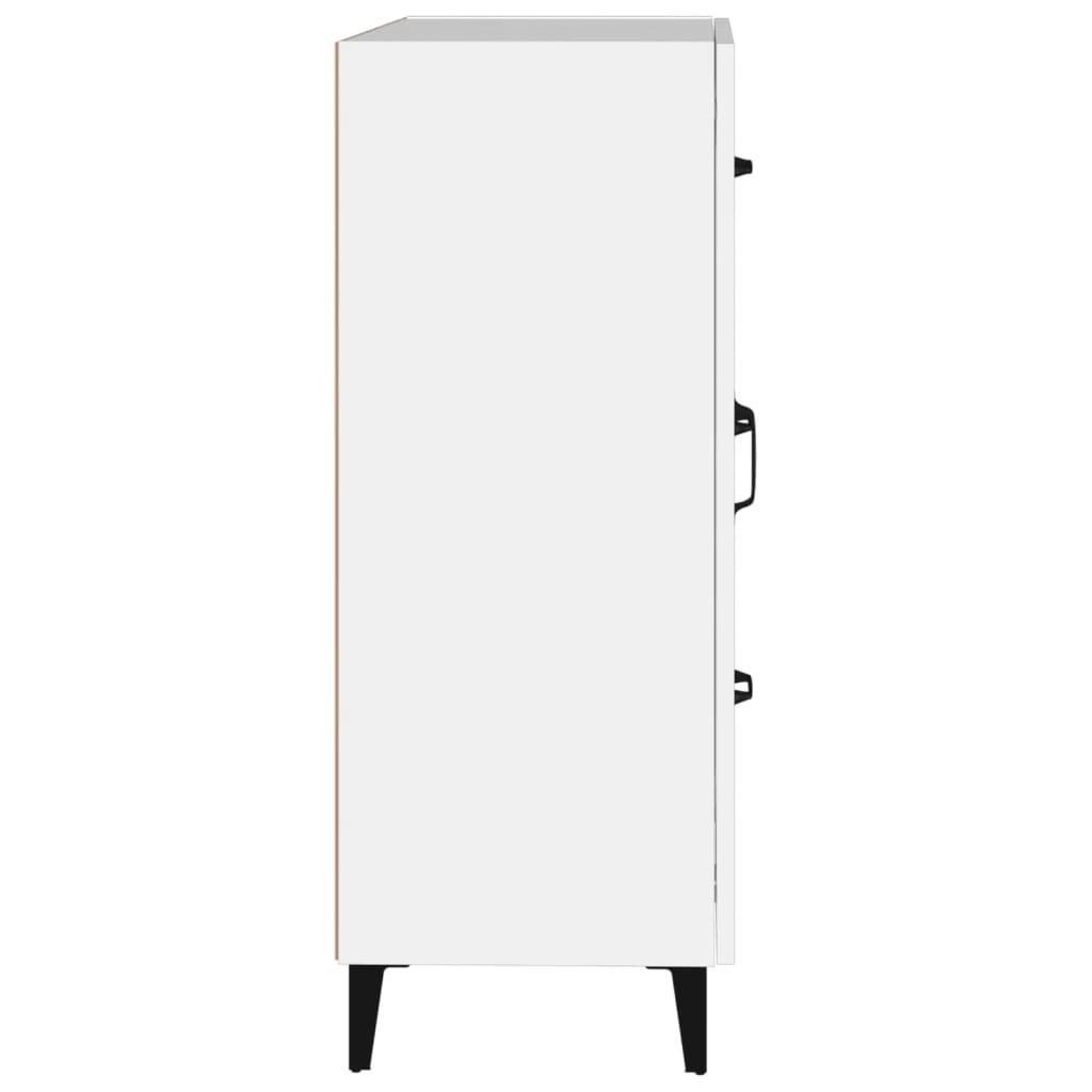 Dulap, alb, 69,5x34x90 cm, lemn compozit GartenMobel Dekor