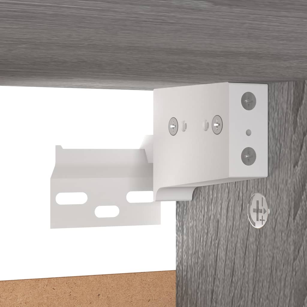 Pantofar, gri sonoma, 60x35x70 cm, lemn prelucrat GartenMobel Dekor